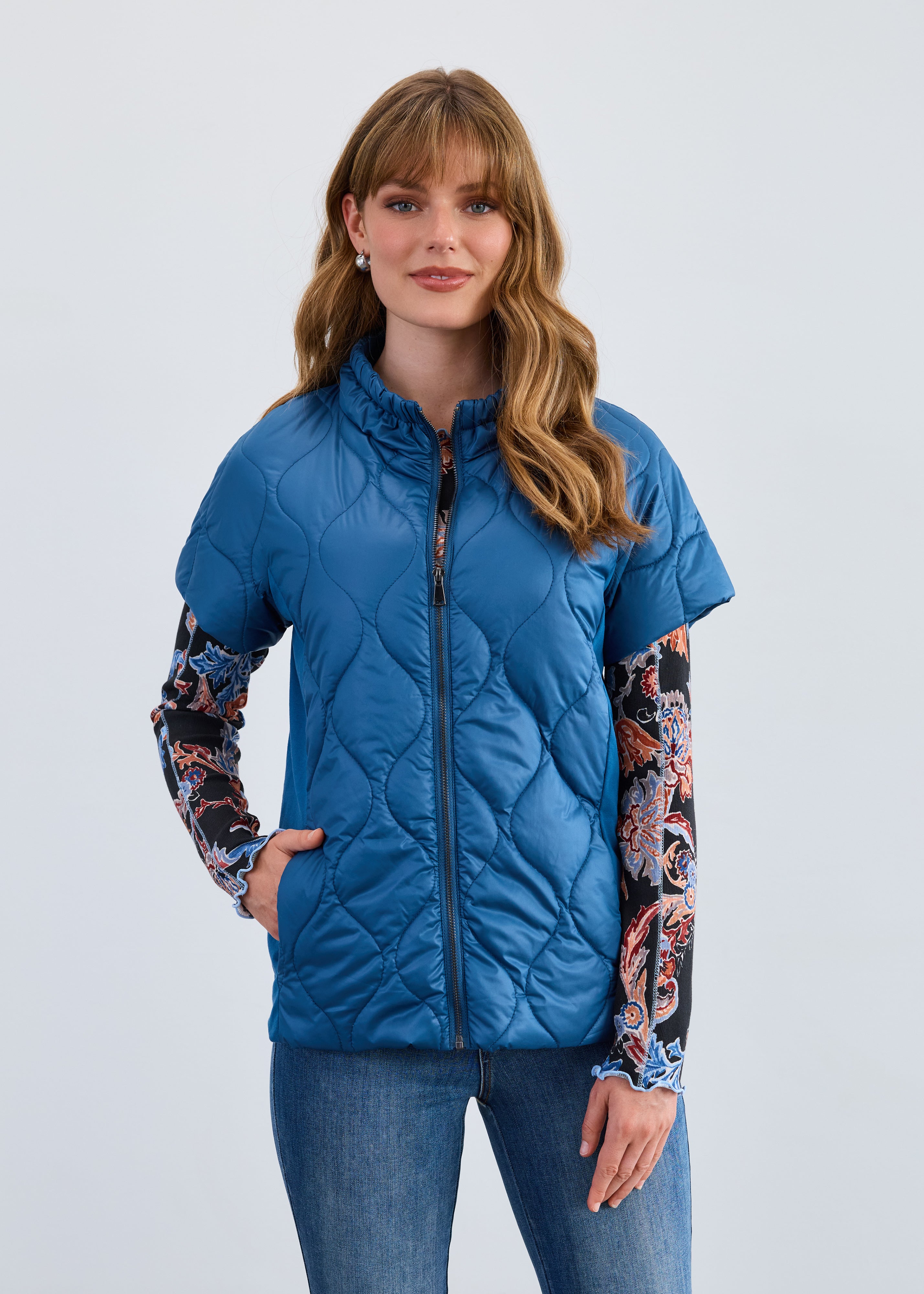 Mixed Media Jacket 1338108