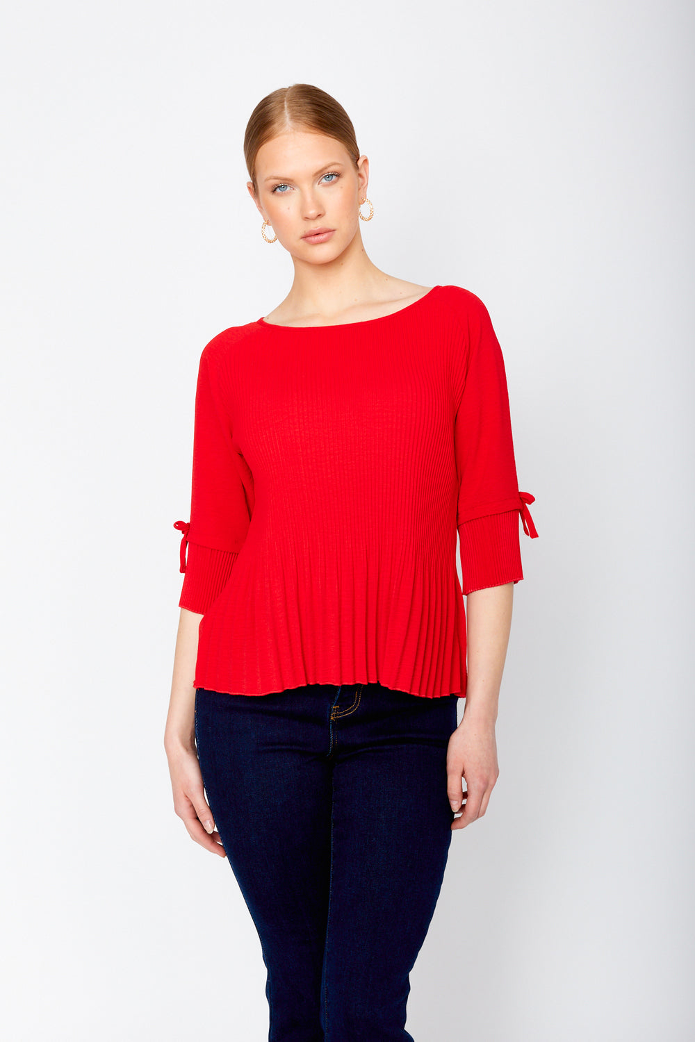 Casual Boat Neck Pullover Style 243519