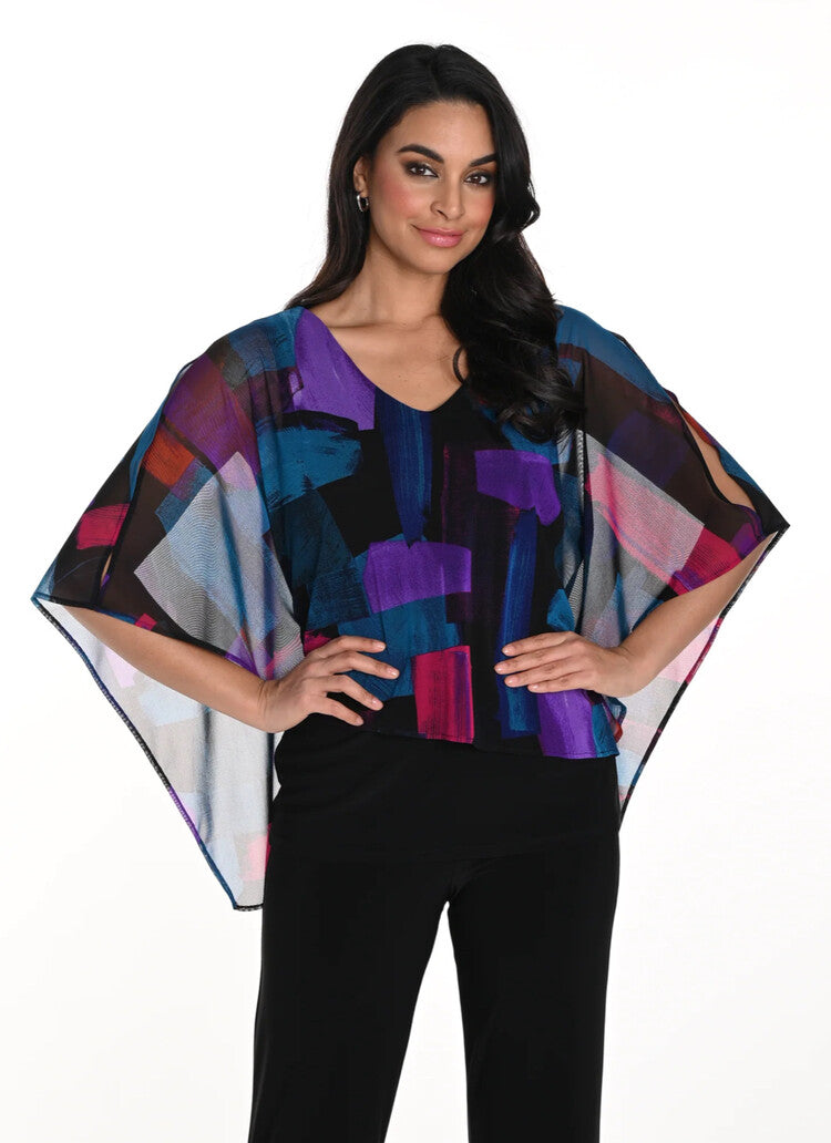 Fuchsia/Purple Knit Top 243302