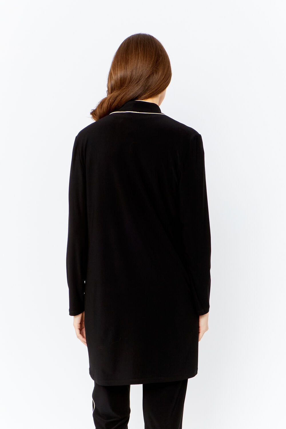 Relaxed Fit Open Front Blazer Style 243019