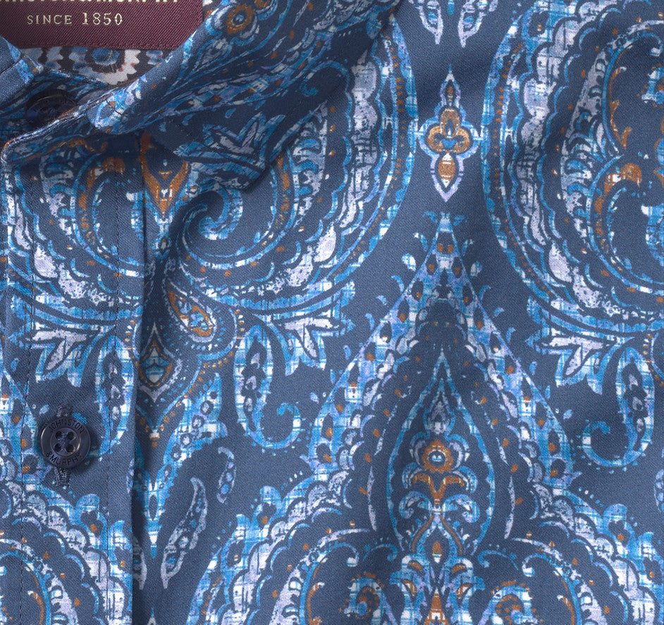 Printed Cotton Shirt 74-9589