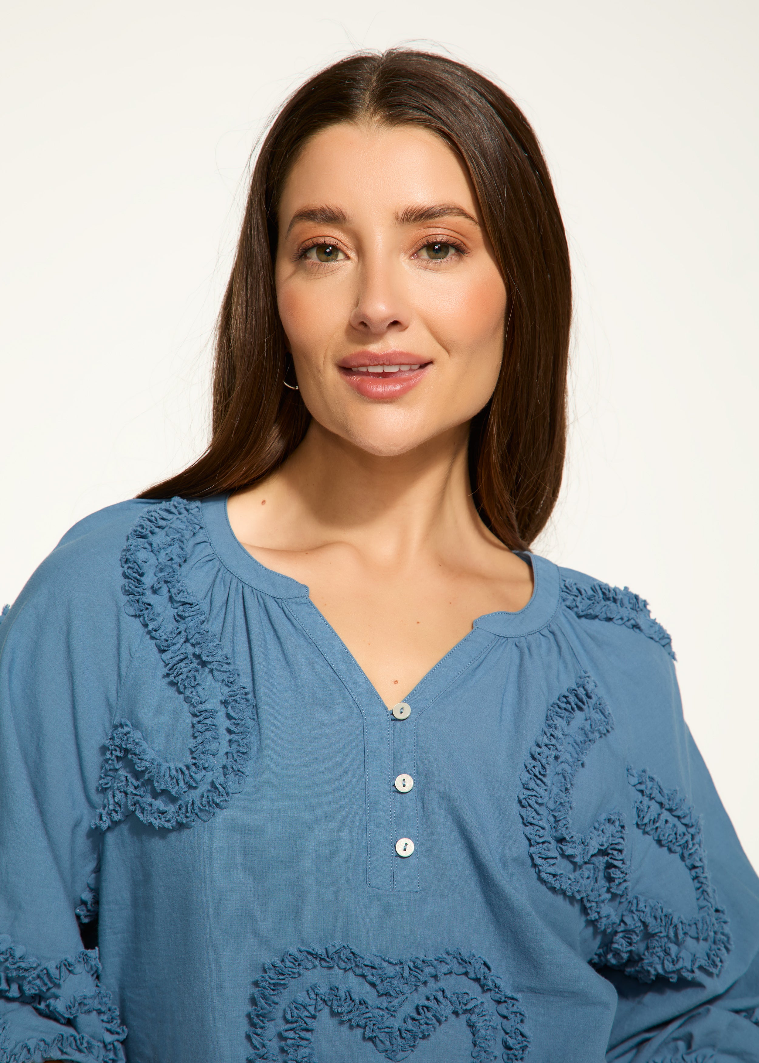 Embellished Cotton Blouse 7090588