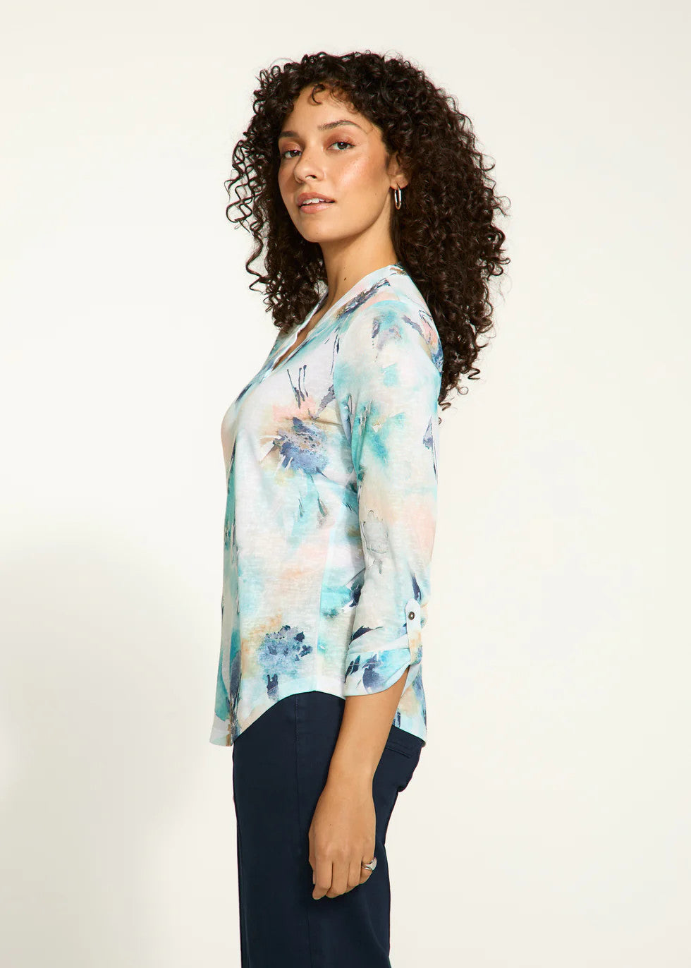 Tab Up Henley Top 3890451