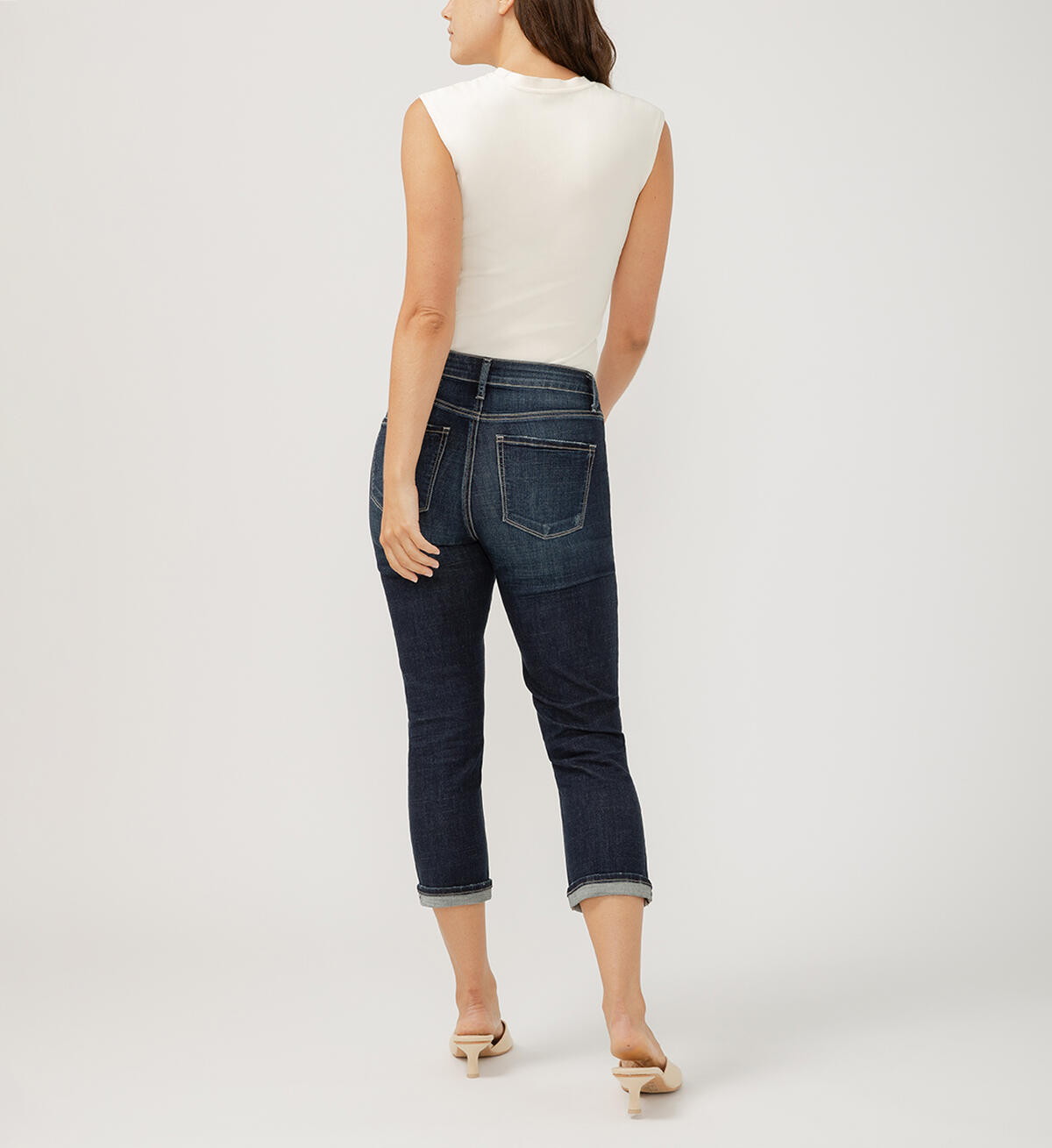 Avery High Rise Luxe Stretch Capri L44941CVS438