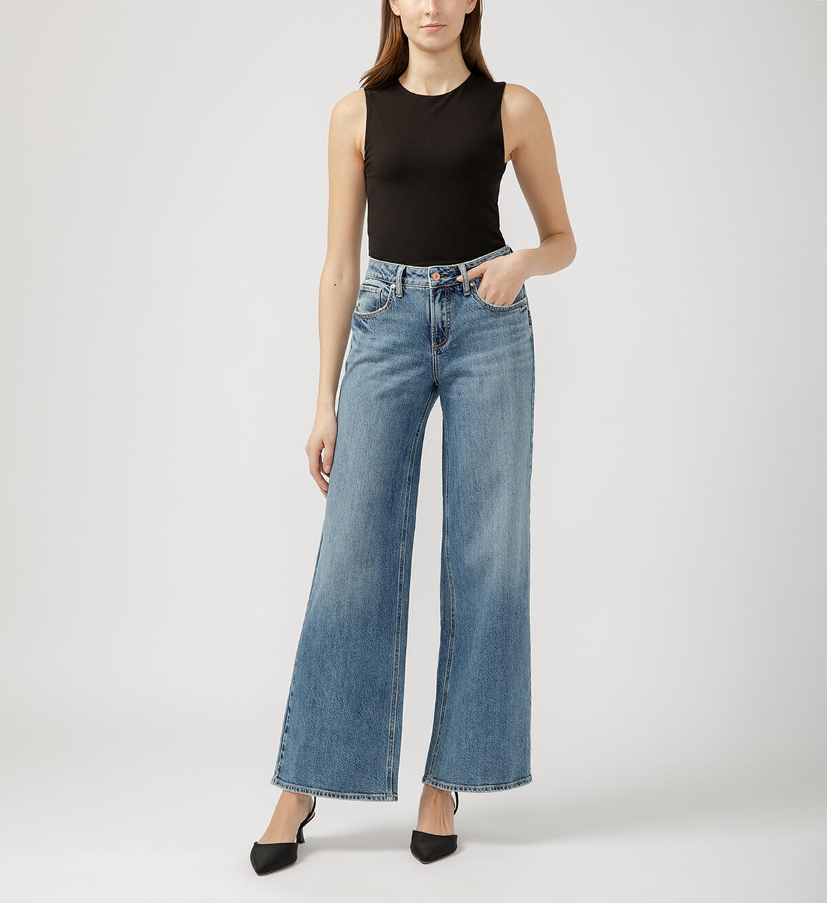 Suki Mid Rise Wide Leg Jeans L93905AMD376