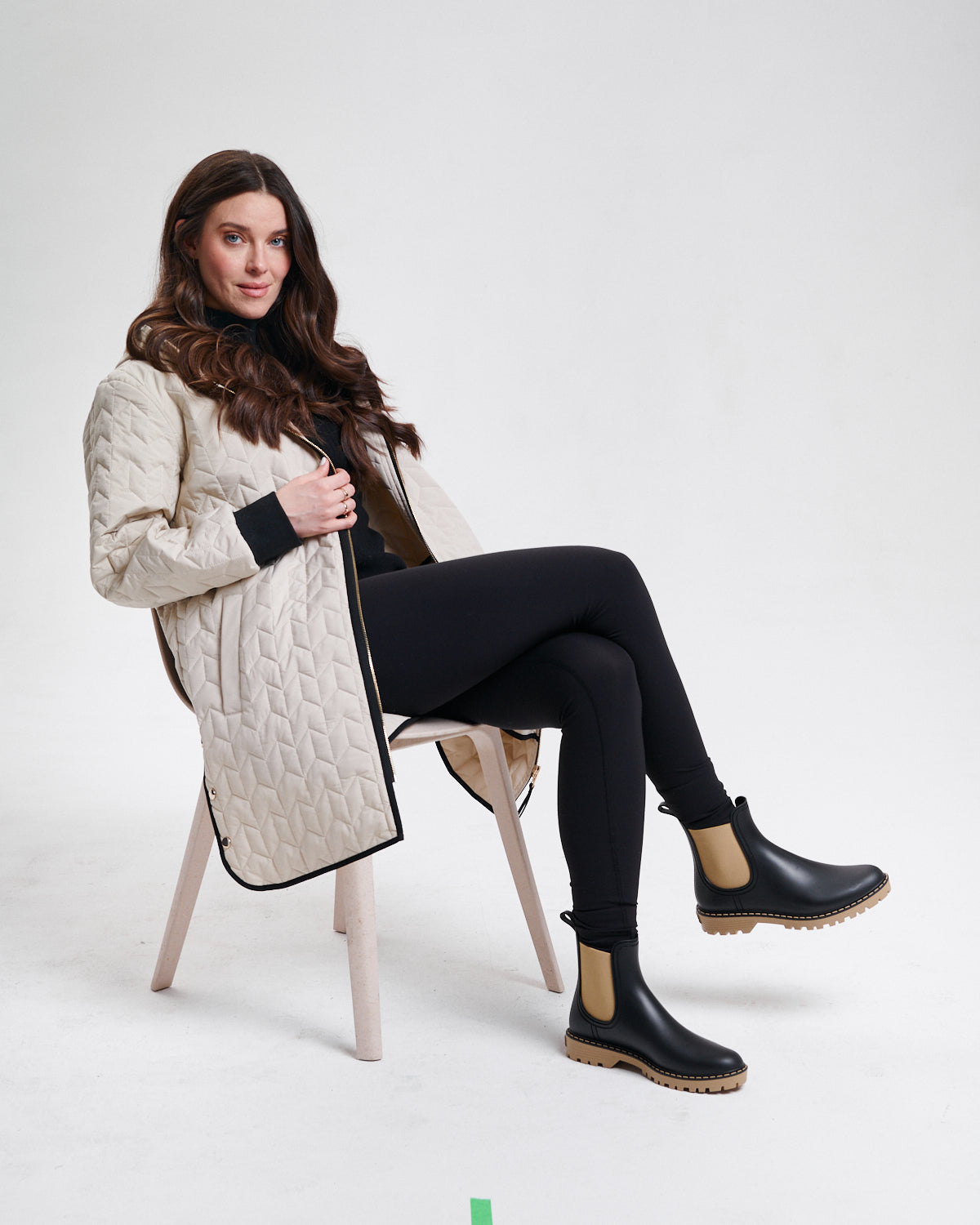 Hooded Puffer Coat 8135-333