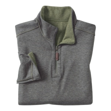 ICON REVERSIBLE QUARTER-ZIP Gray/Black XXL