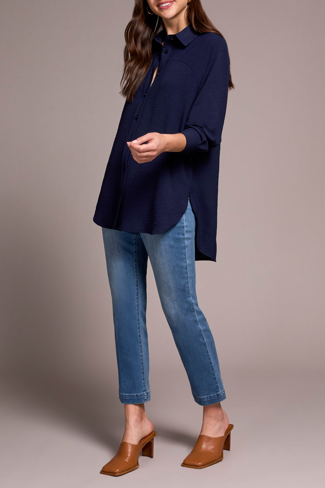 Flowy Raglan Sleeve Shirt 5730O/4835