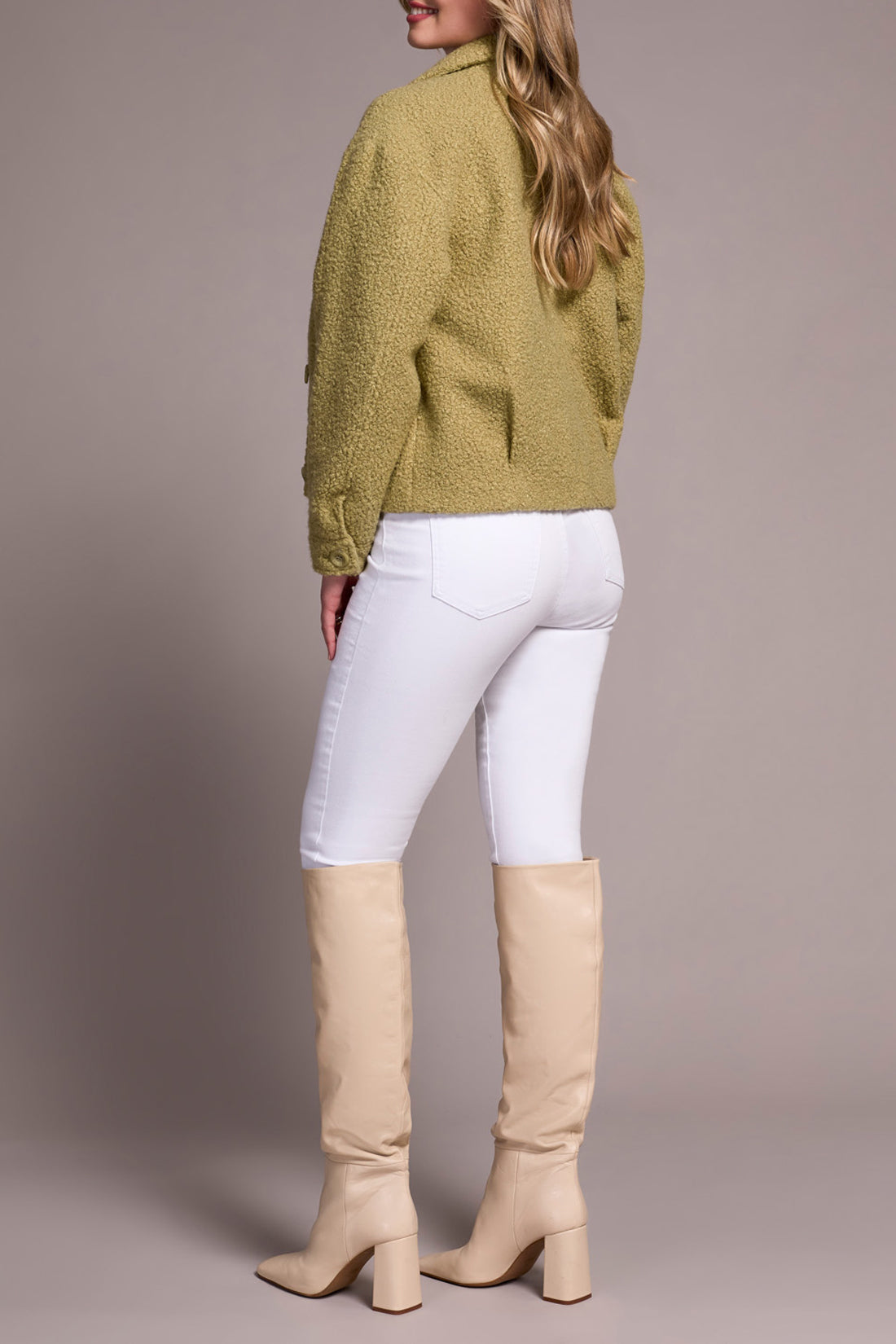 Button Front Boucle Jacket 5907O/5343