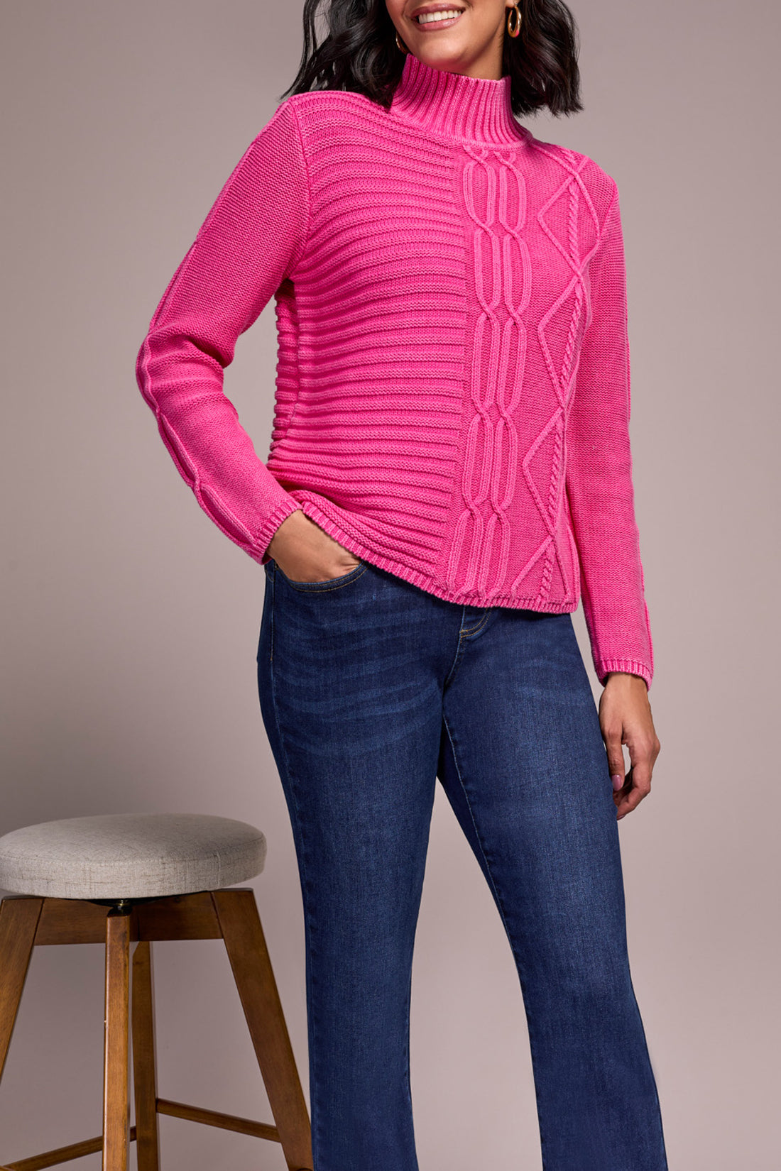 Mock Neck Sweater 5935O/4632