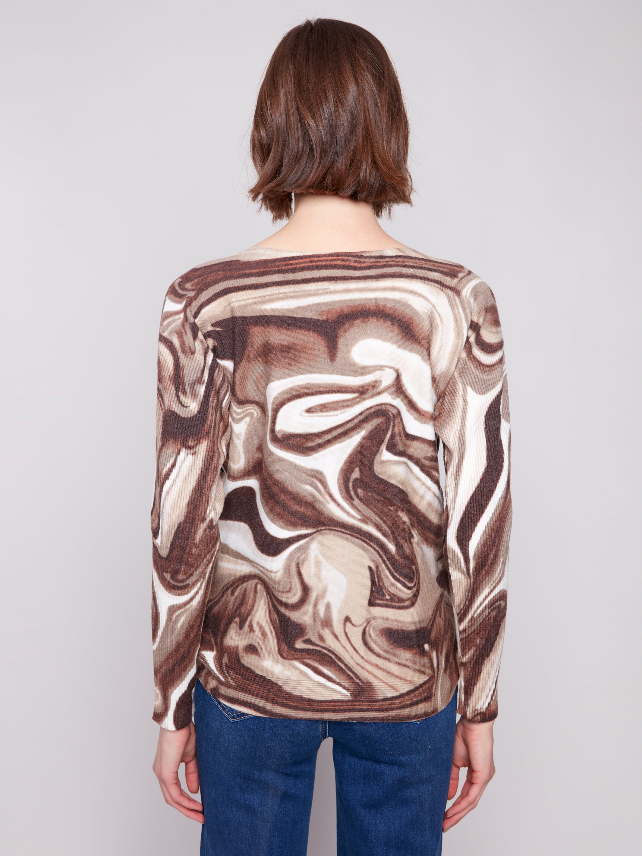 Boat Neck Sweater C2871P/464A