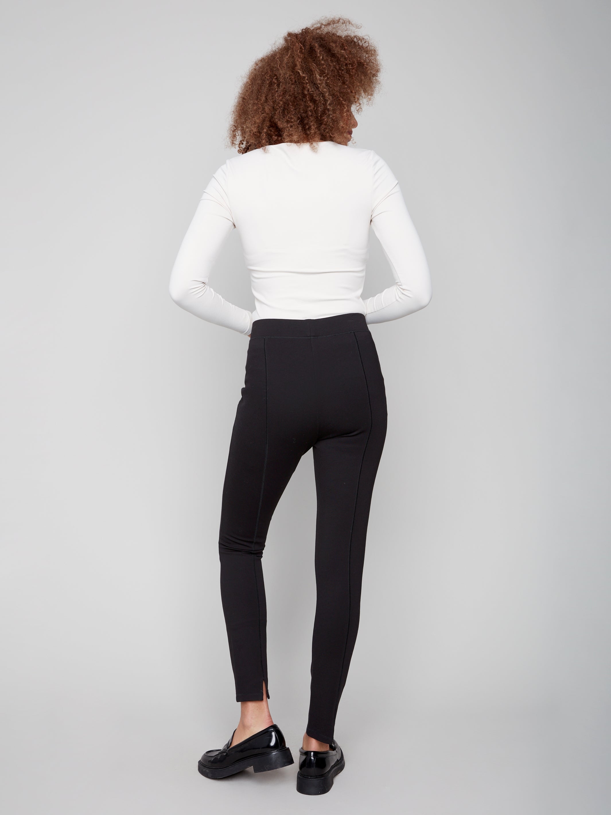 Pull On Pant With Slits & Stitch Detail C5356RR/633B