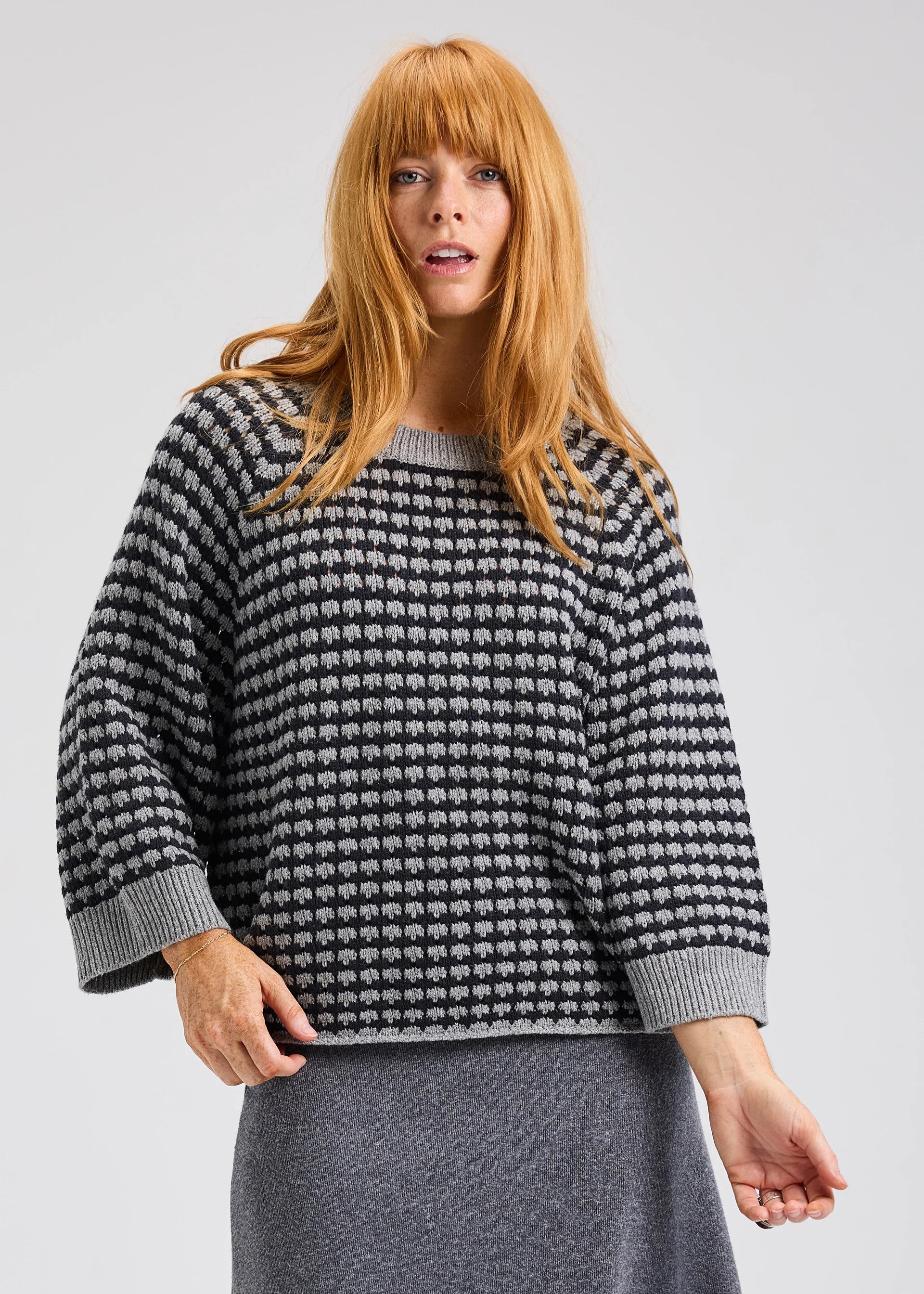 Textured Sweater ZP7503U