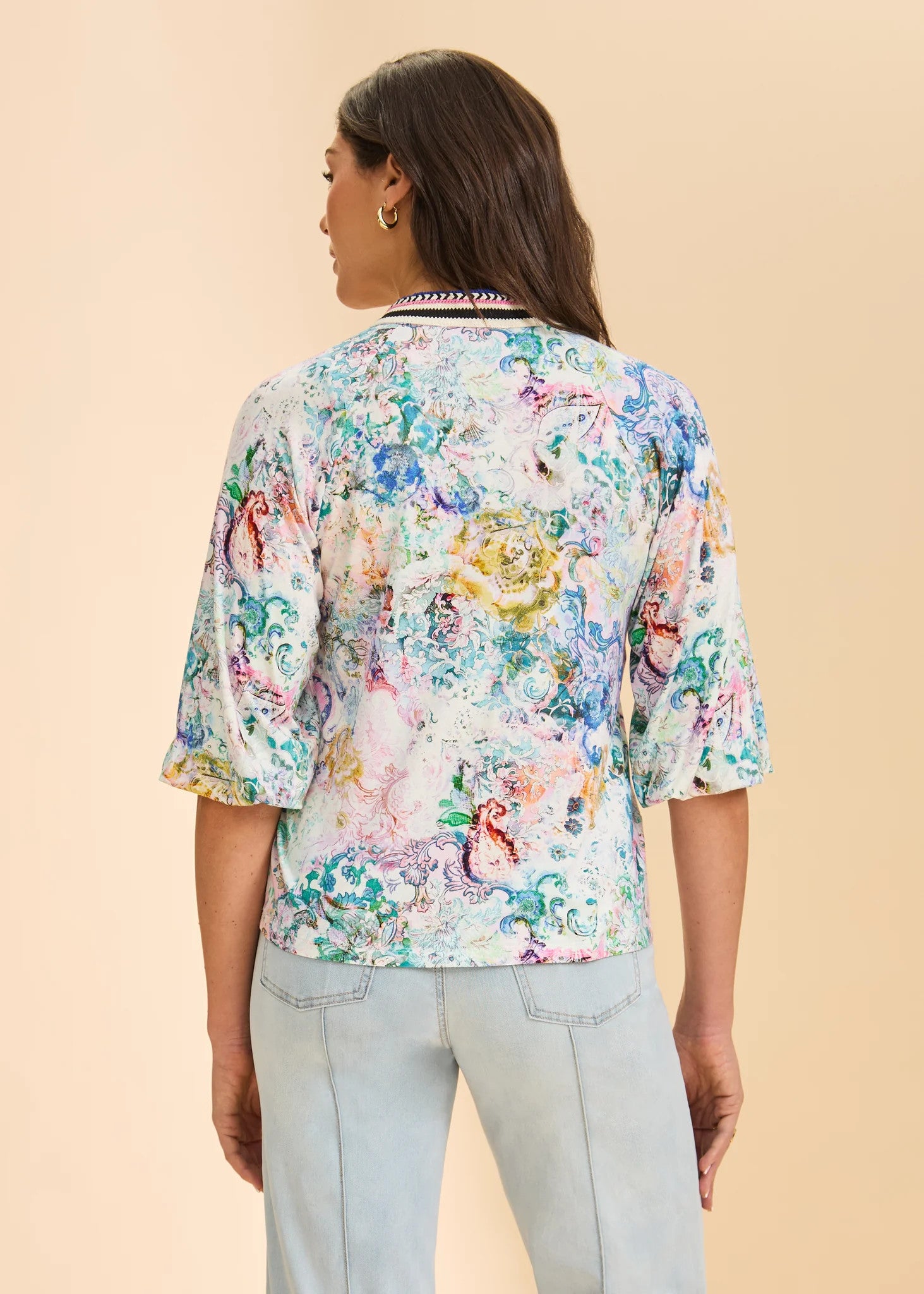 Split Neck Top 3544153