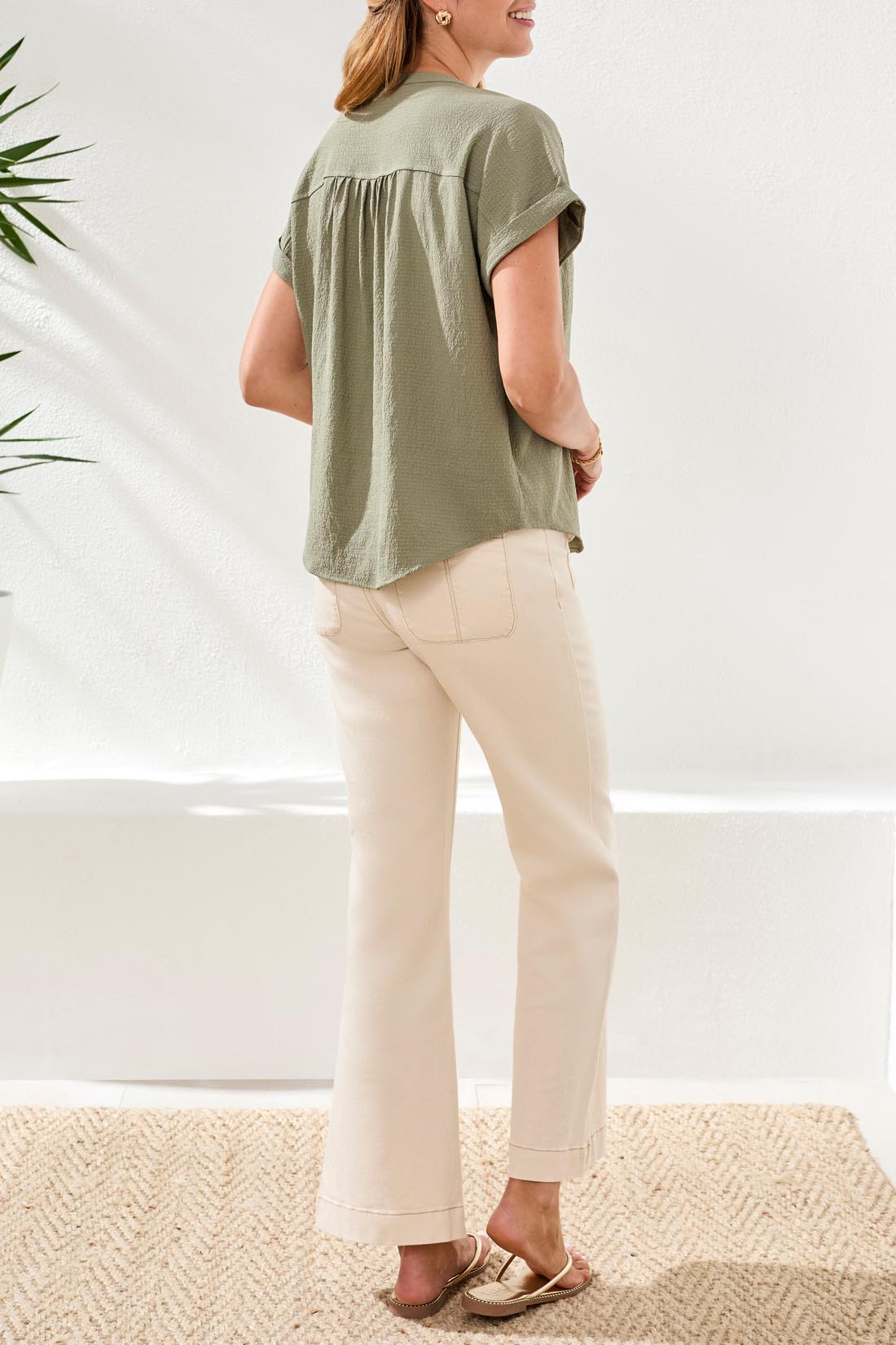 Extended Popover Blouse 6137O/5448