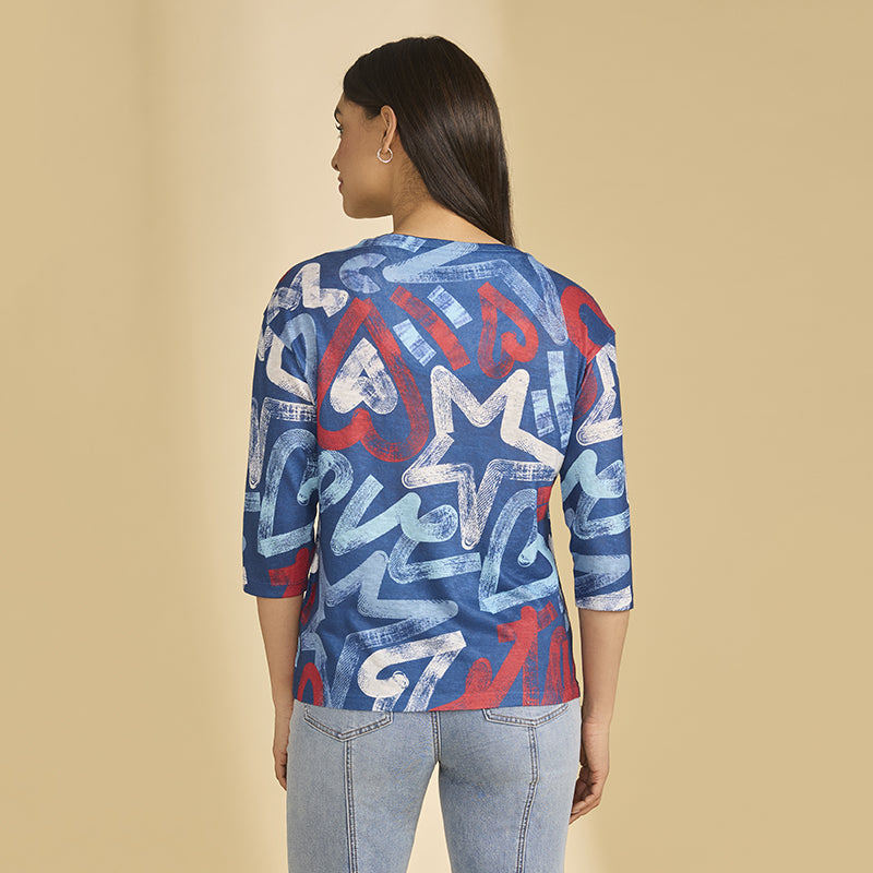 Round Neck Top 3699451