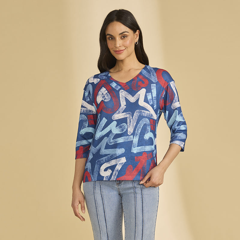 Round Neck Top 3699451