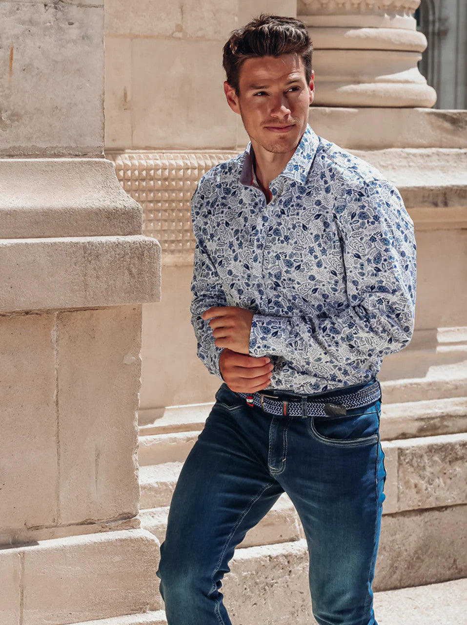 Shirt flower lines 33.012