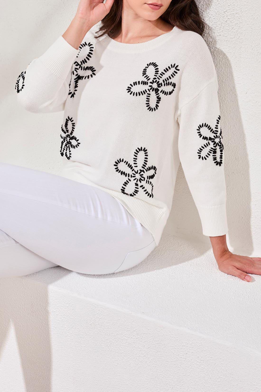 Embroidered Sweater 3038O/576