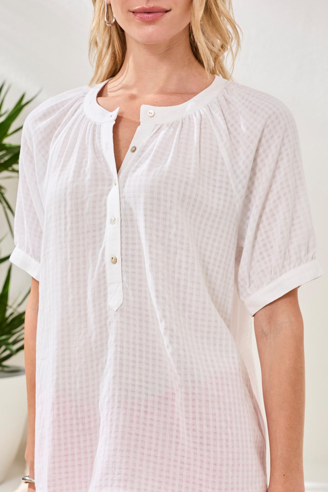 Button Front Blouse 3108O/8382