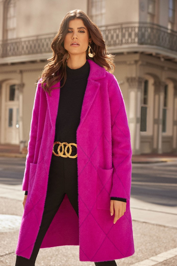 Notched Collar Coat 233951