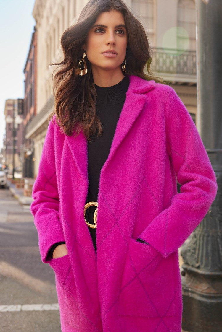 Notched Collar Coat 233951