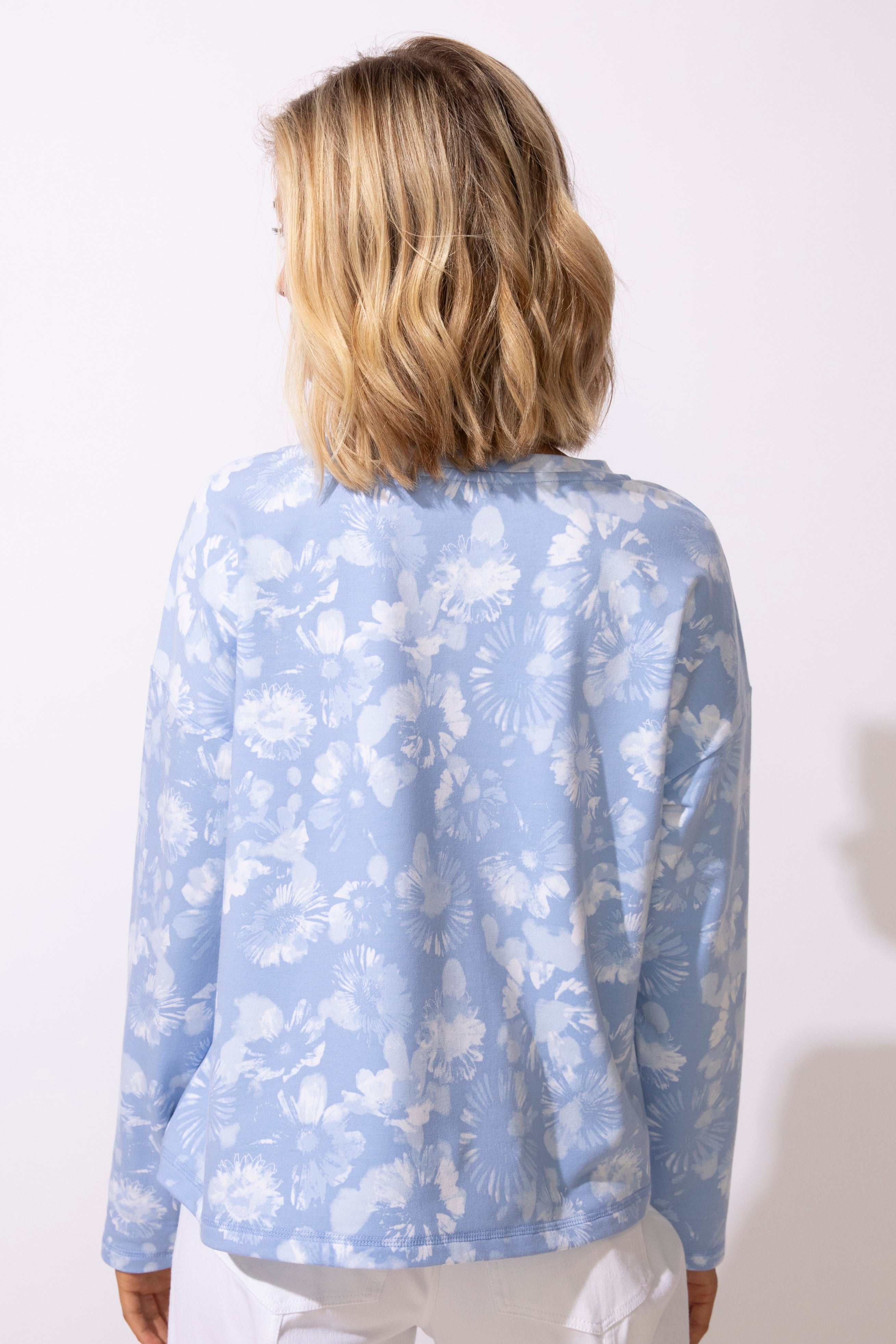 Allover Print Pullover E30234