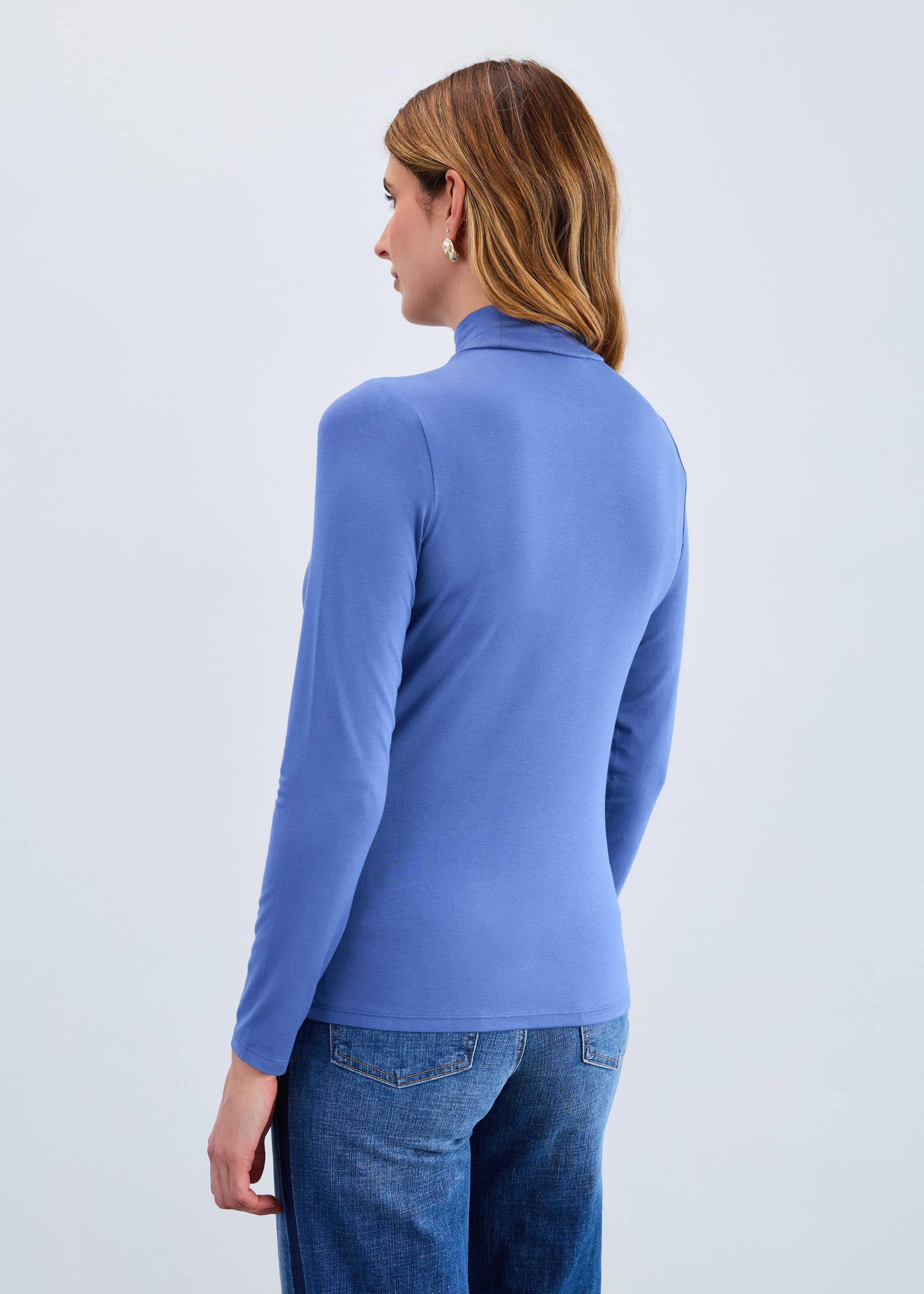 Long Sleeve Mock Neck Top 3056756