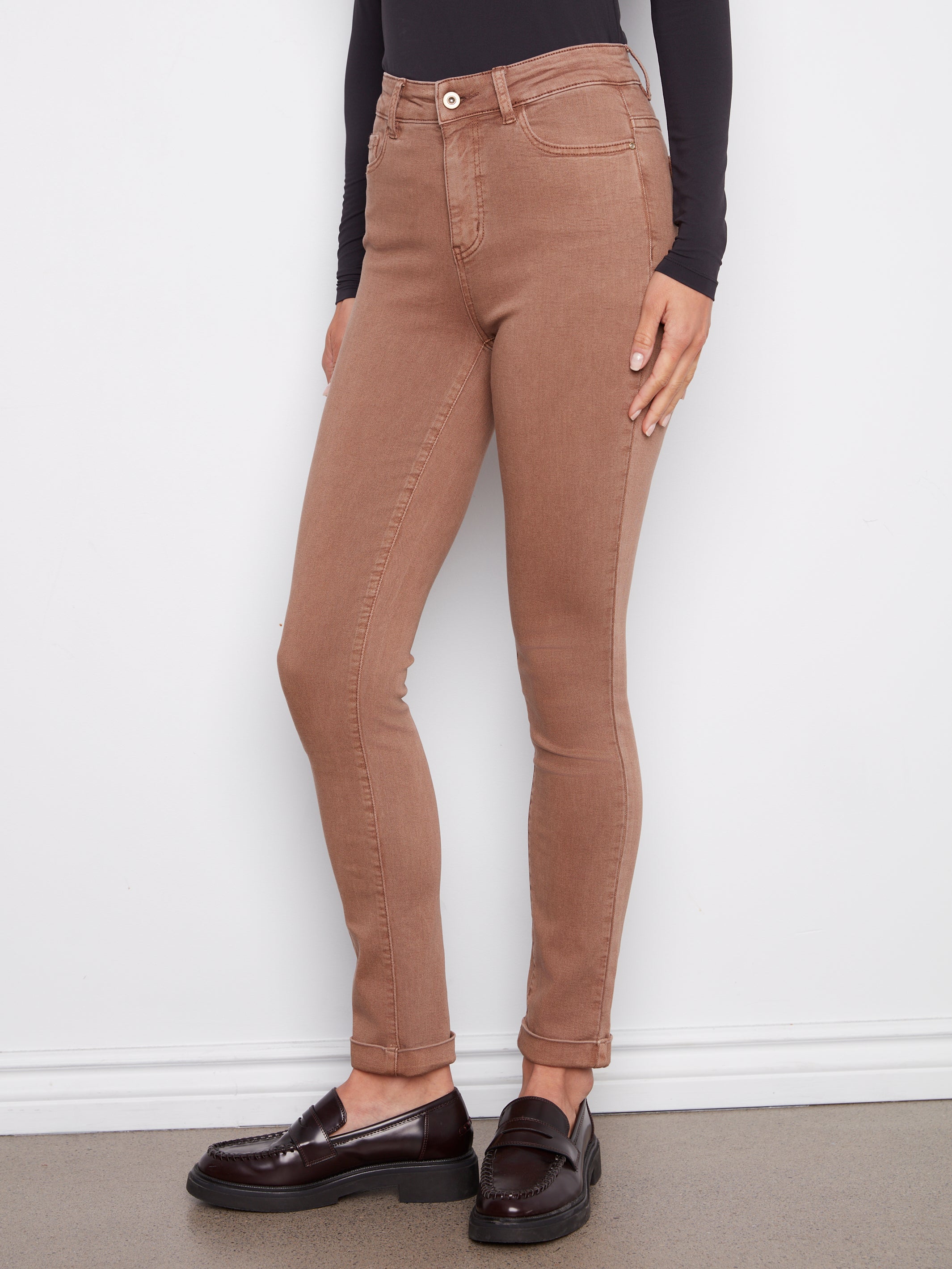 Cuffed Hem 5 Pocket Twill Pant C5309Y/188B