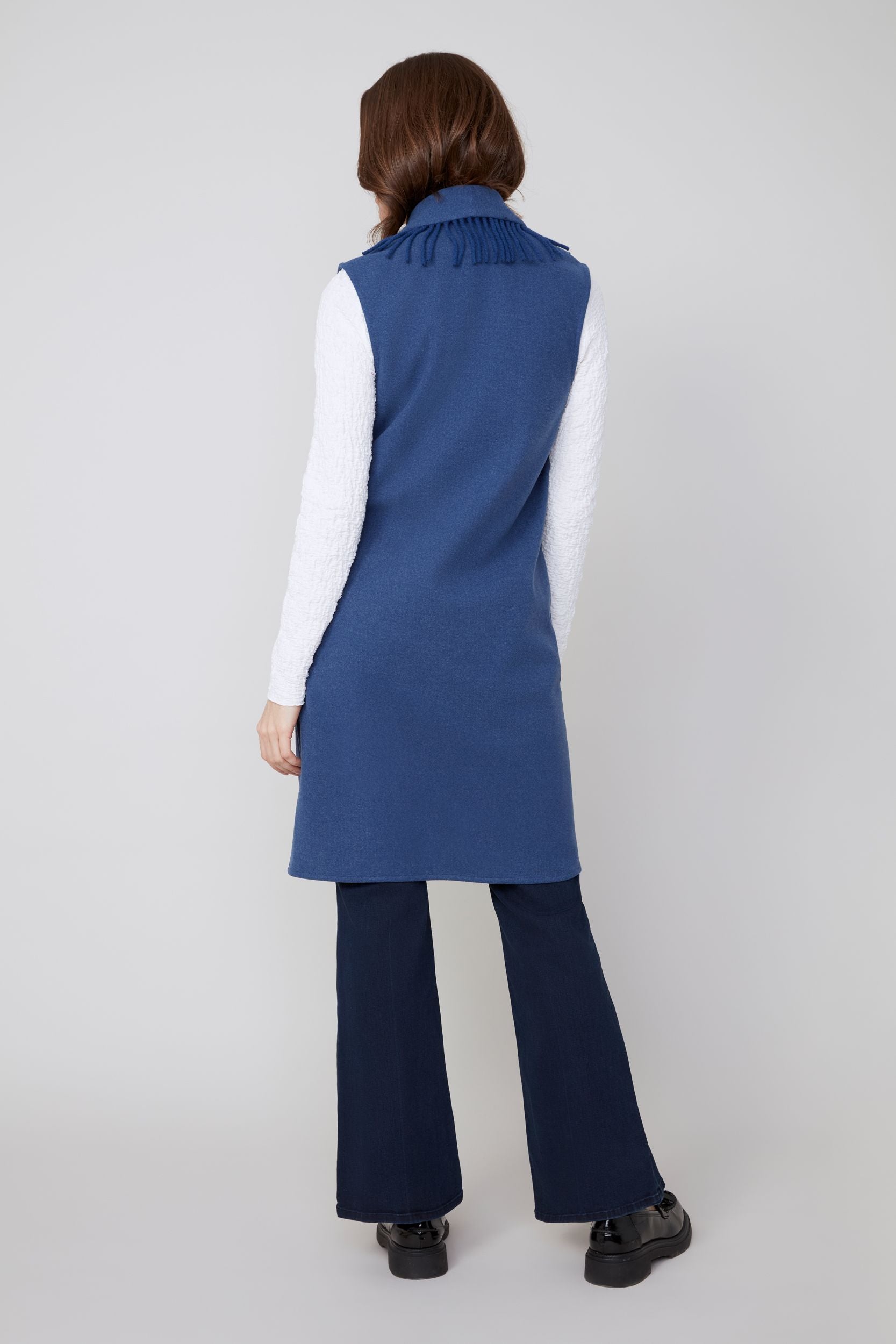 Knit Vest R3915 E2196