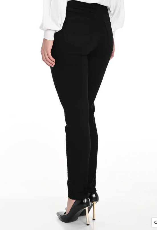 Woven Black Pant 243460