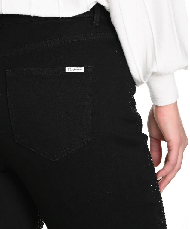 Woven Black Pant 243460