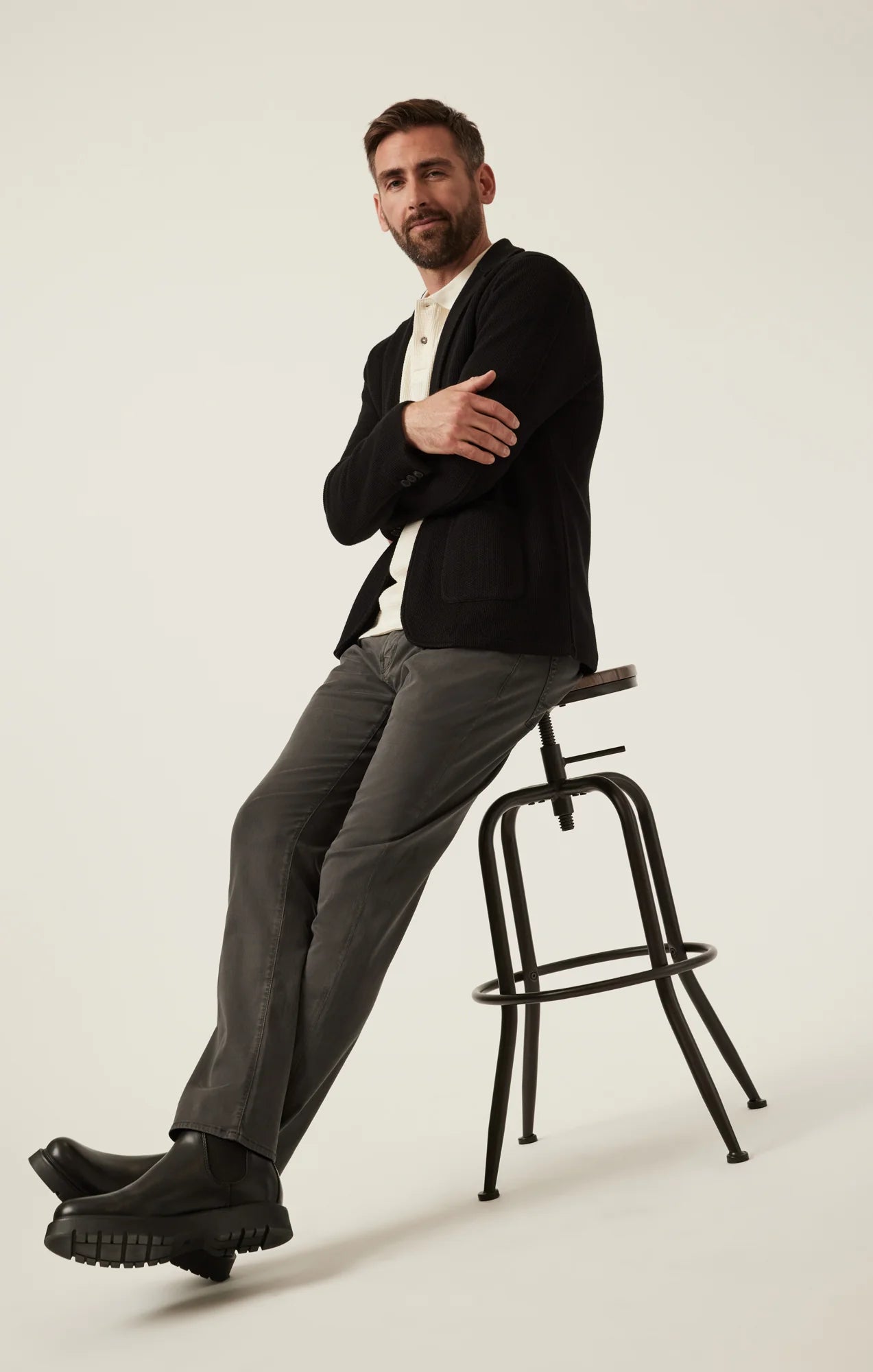 Courage Straight Leg Pants in Ash Twill H0031087219