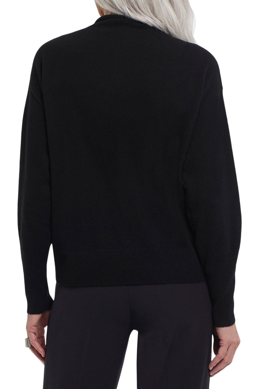 Cashmere Funnel Neck Sweater