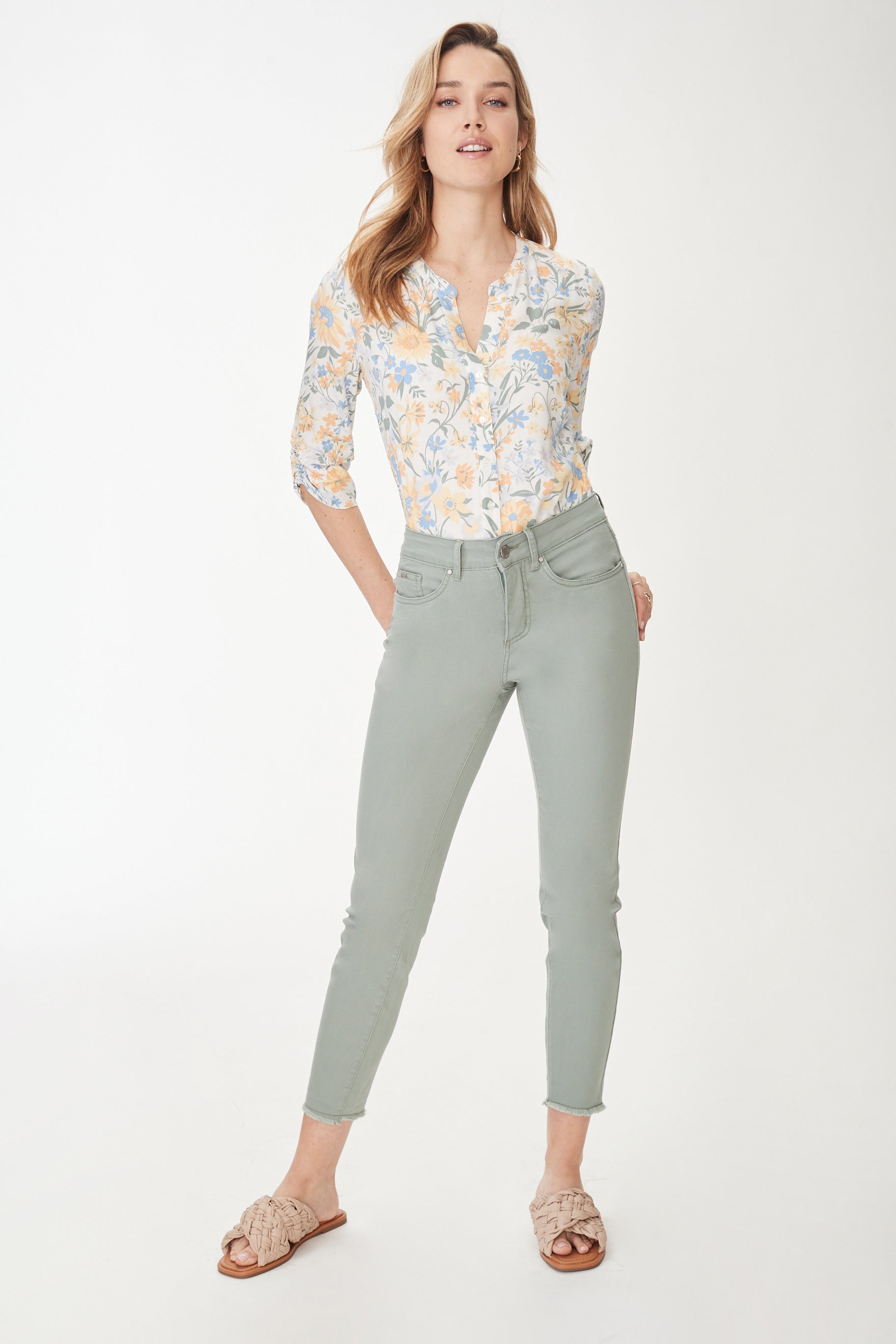 Olivia Slim Ankle Lily Pad 2682511