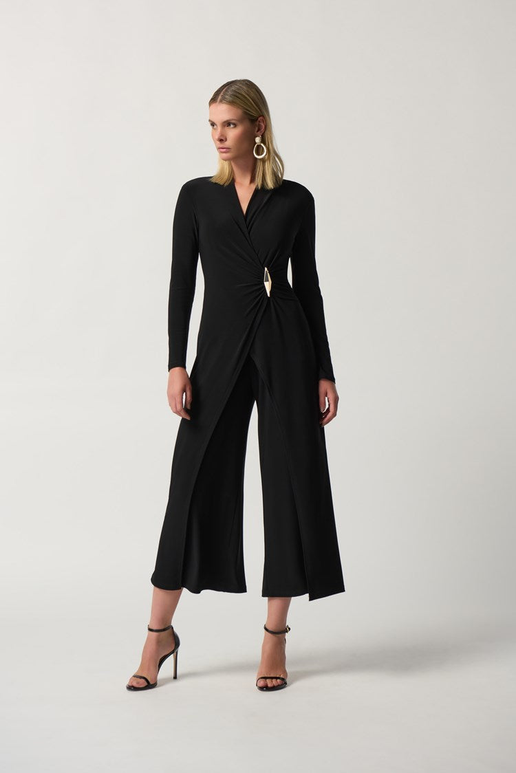 Wrap Culotte Jumpsuit 233097