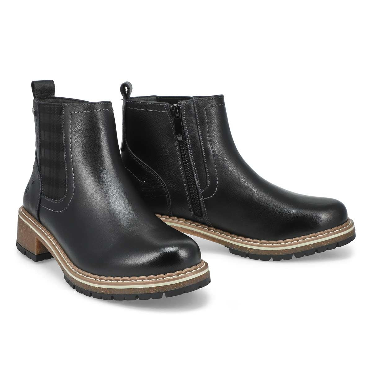 Waylynn 03 Black Leather Waterproof 557603-950