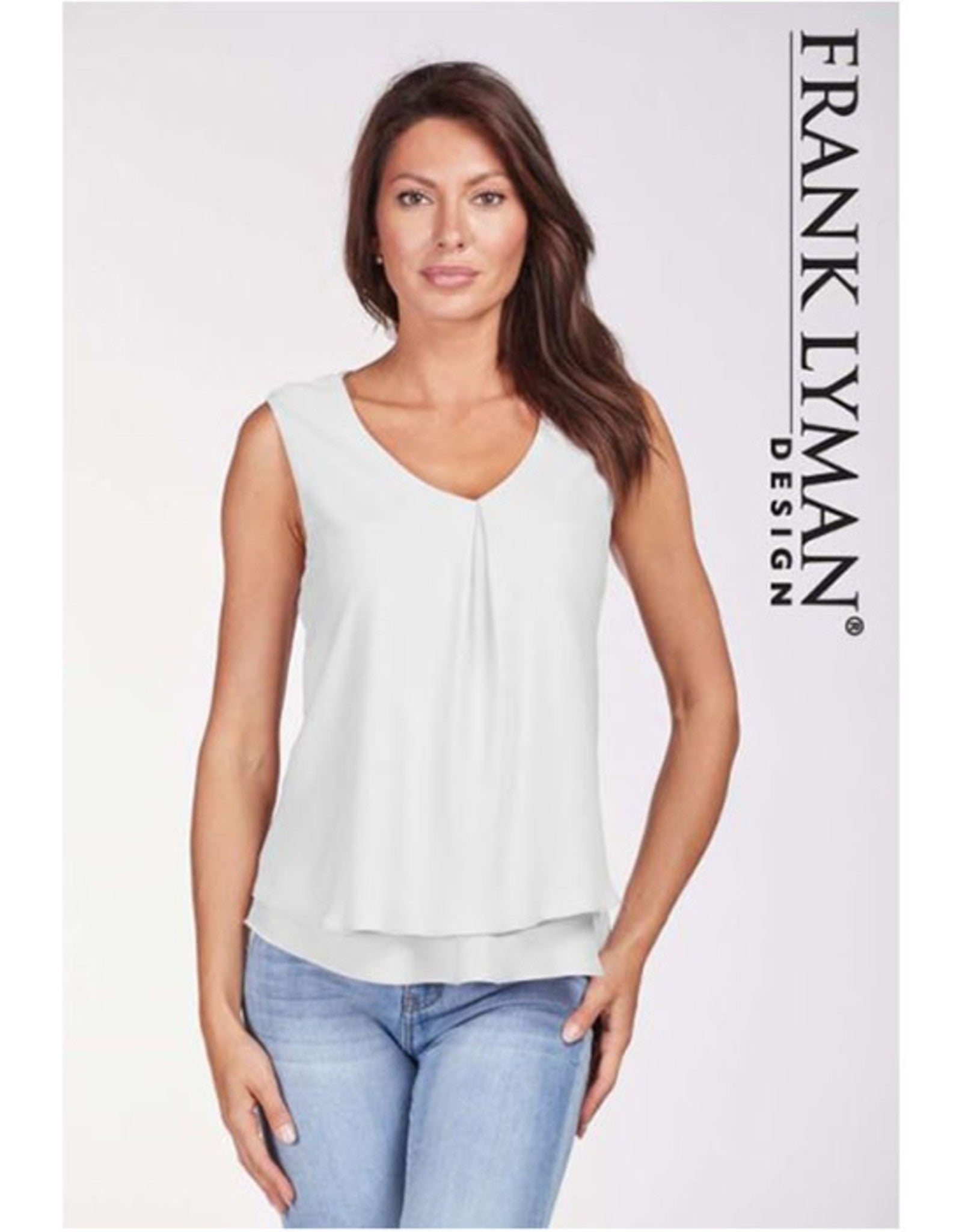 Double Layer Woven Top 61175