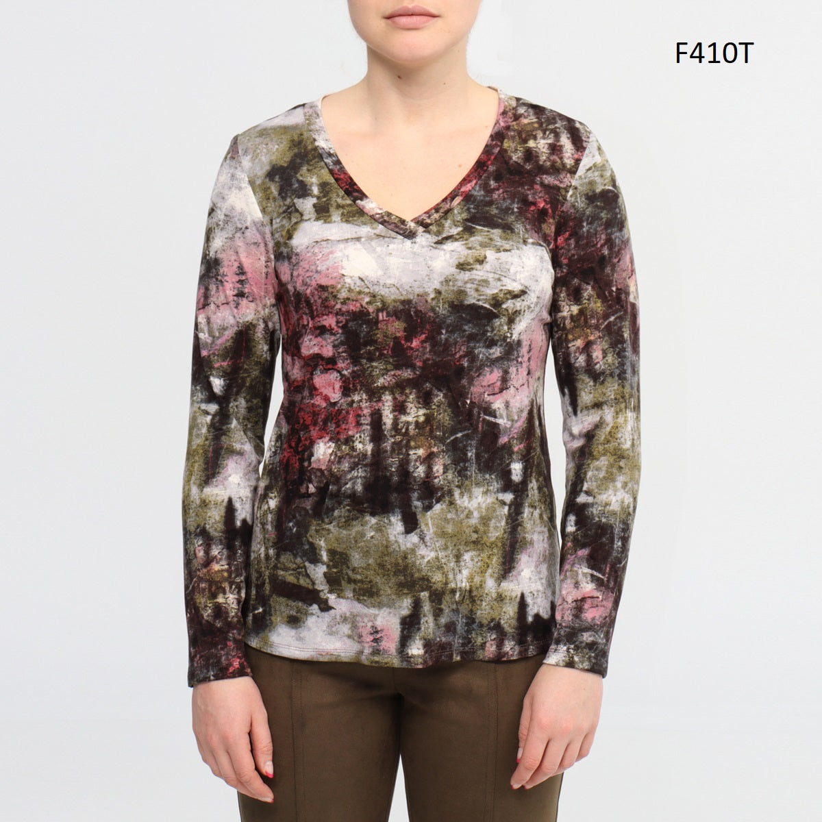 V Neck Top 410