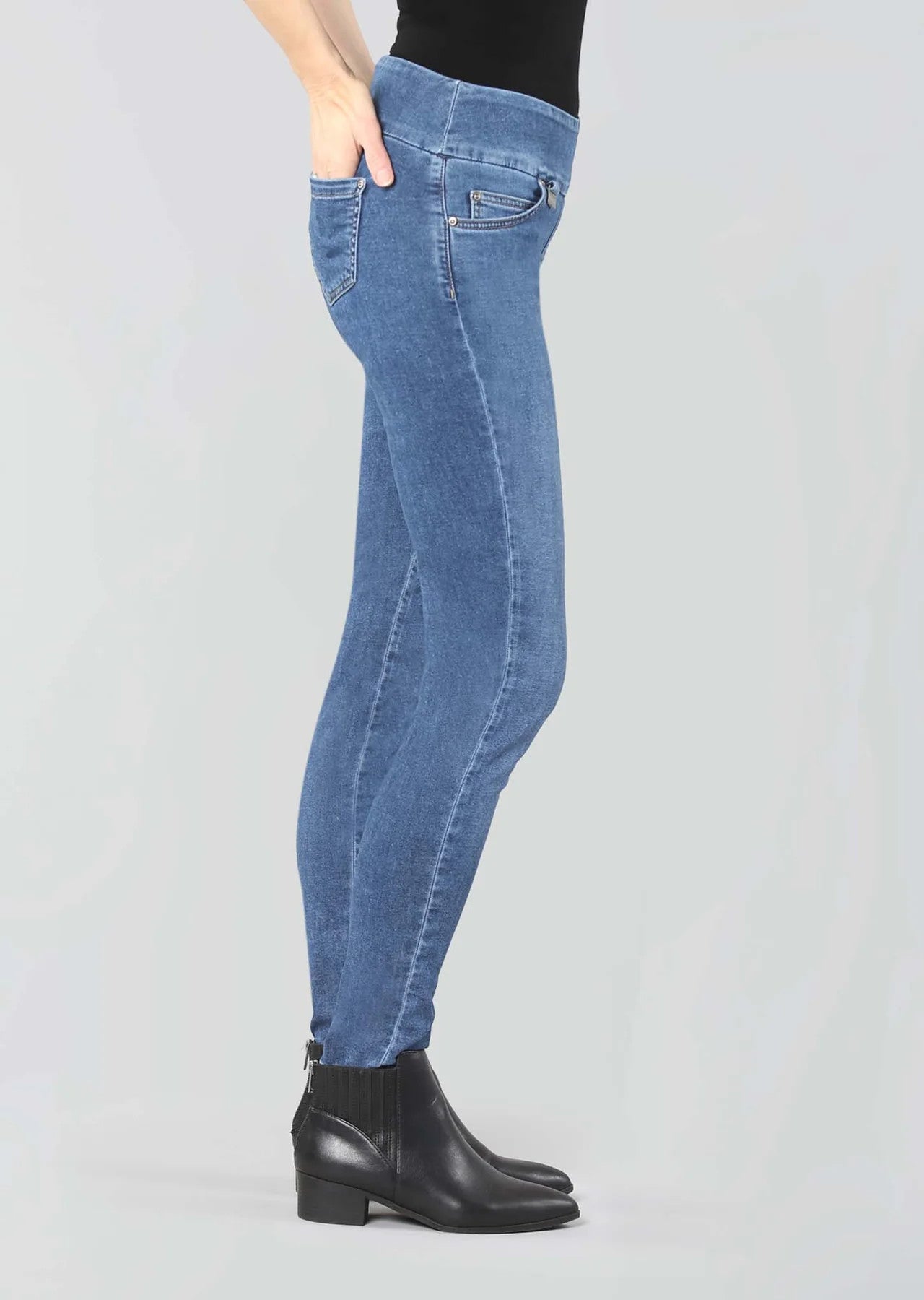 Hailey Knit Denim 31" Thinny Pant 824854