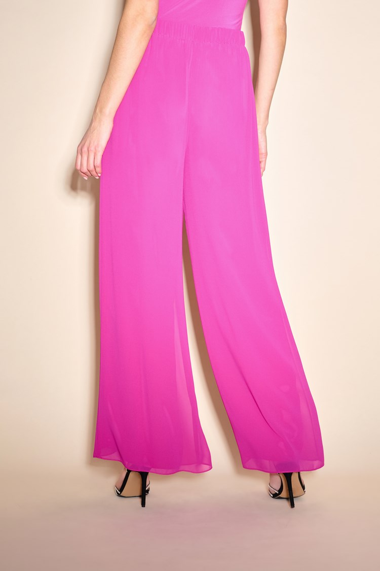 Wide-Leg Pull-On Pants 223751TT