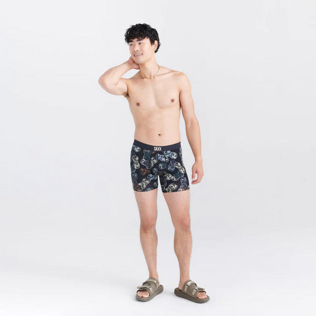 Vibe Super Soft Boxer Brief / Friday Night Camo- Black