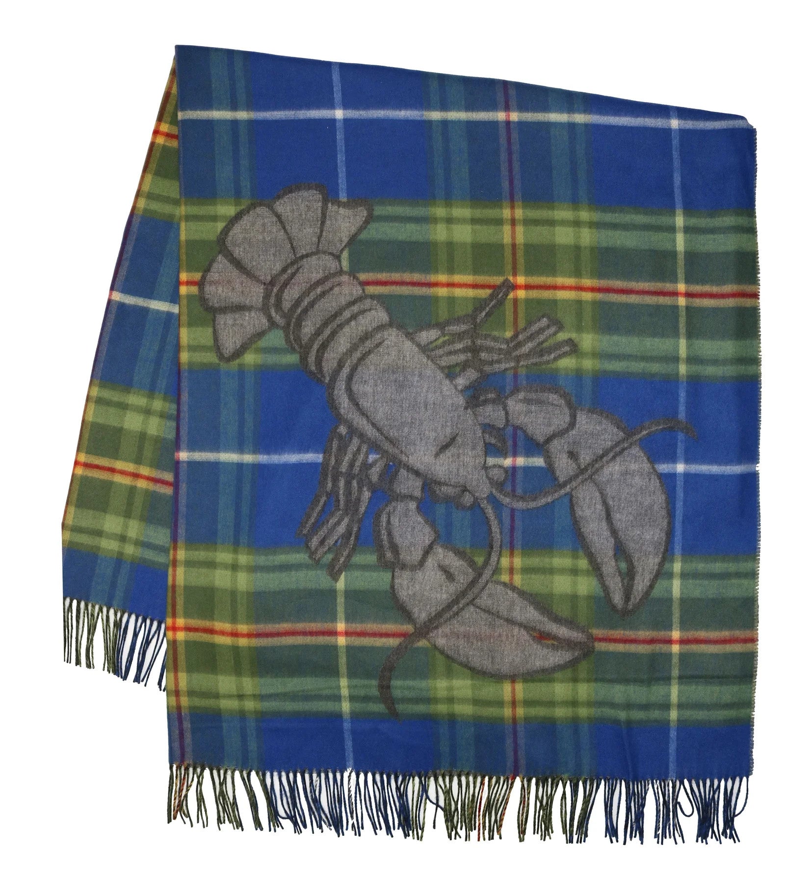 Nova Scotia Lobster Tartan Throw 789909