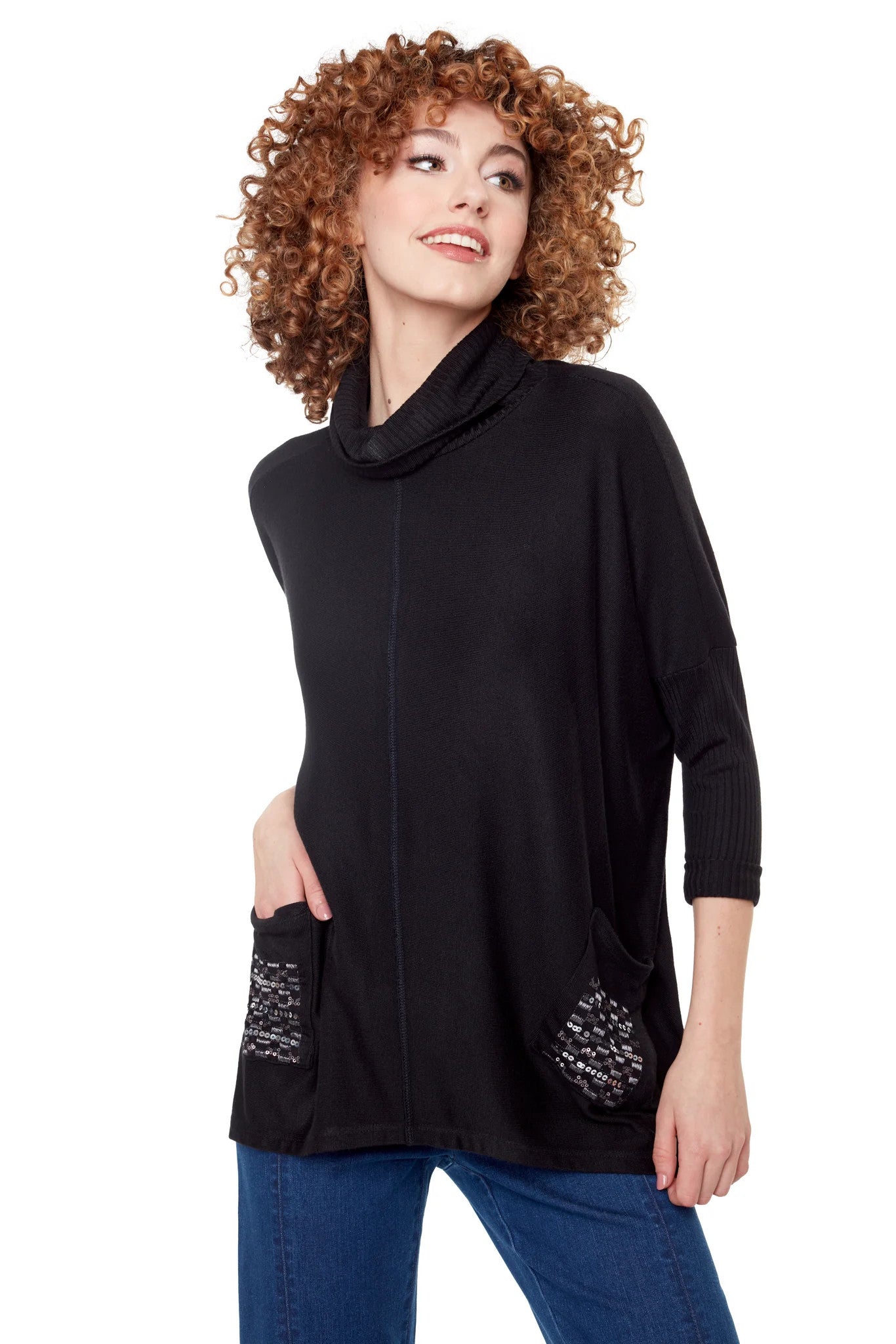 Sweater With Pockets 6612