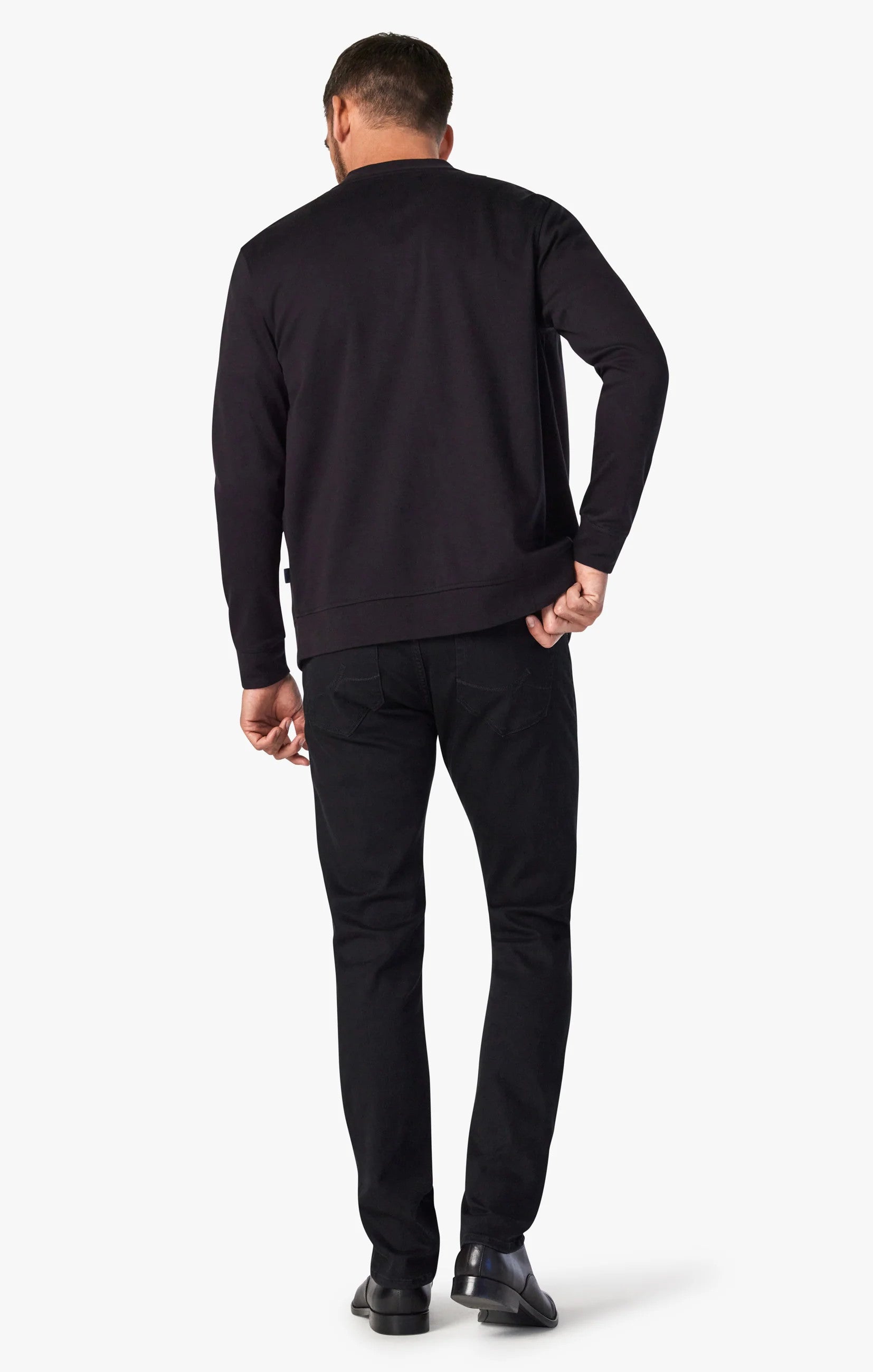 Courage Straight Leg Jeans In Black Urban 31081787