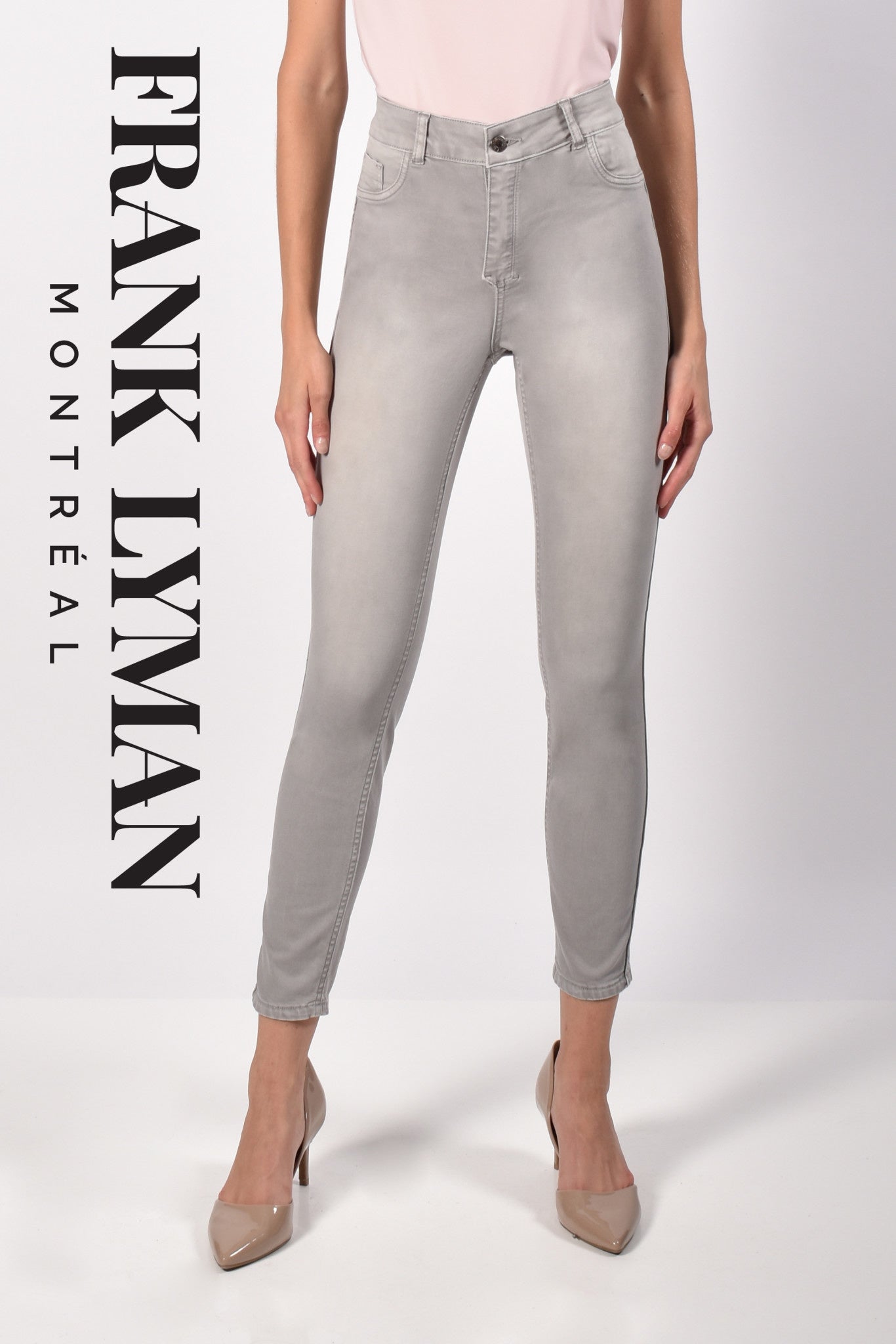 Floral/Grey Reversible Jeans