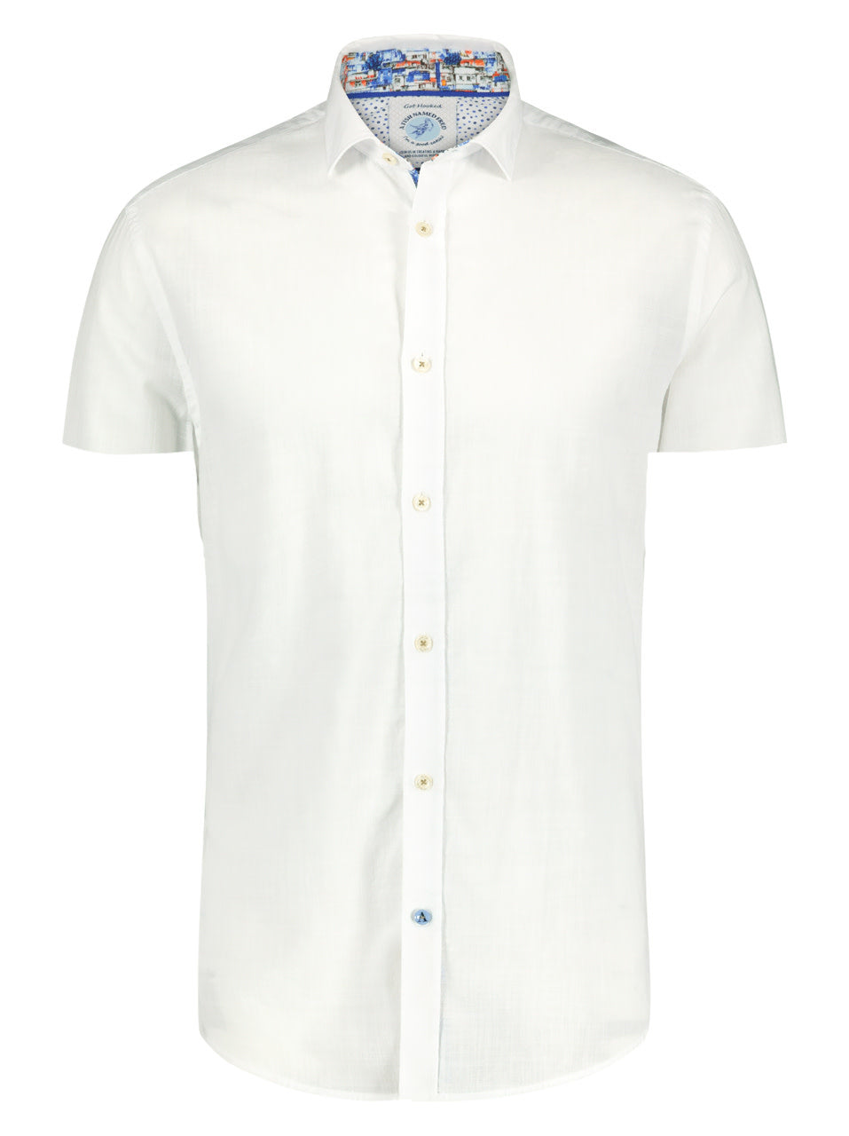 Short Sleeve Linen Shirt 26.03.183