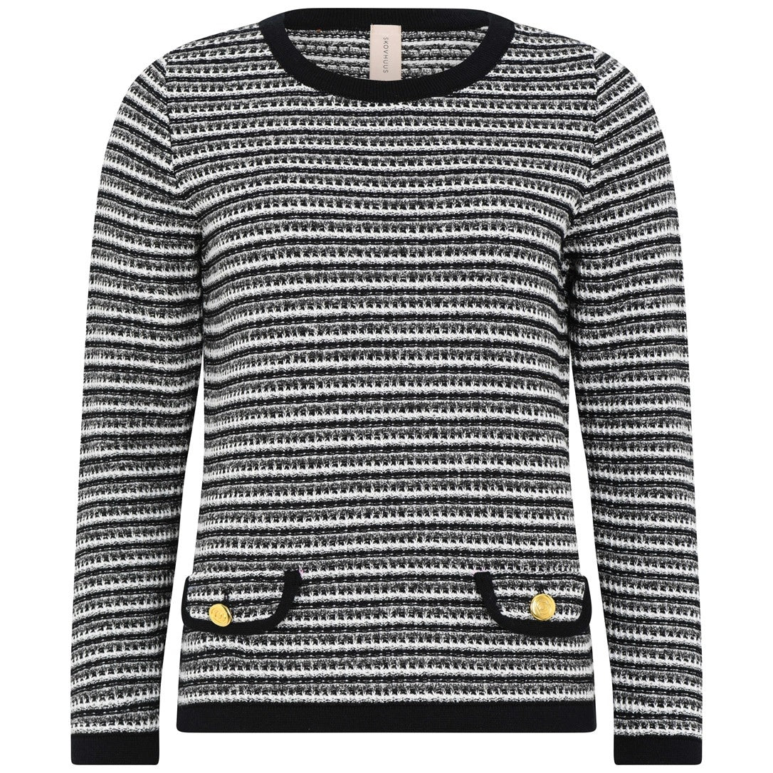 Striped Chanel Crewneck 2840