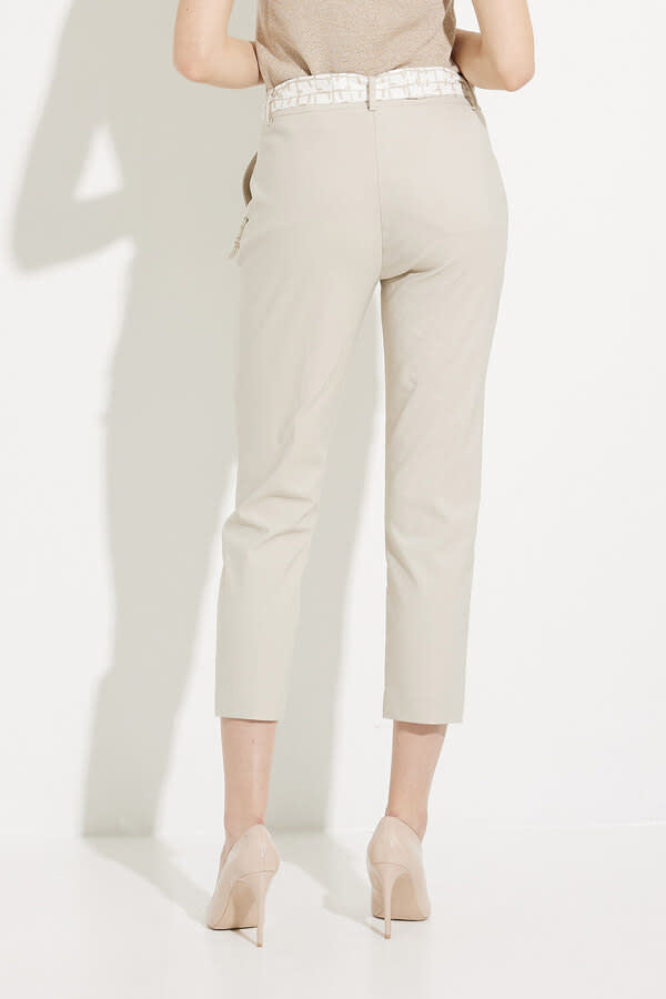 Belted & Cropped Style Pant 232021