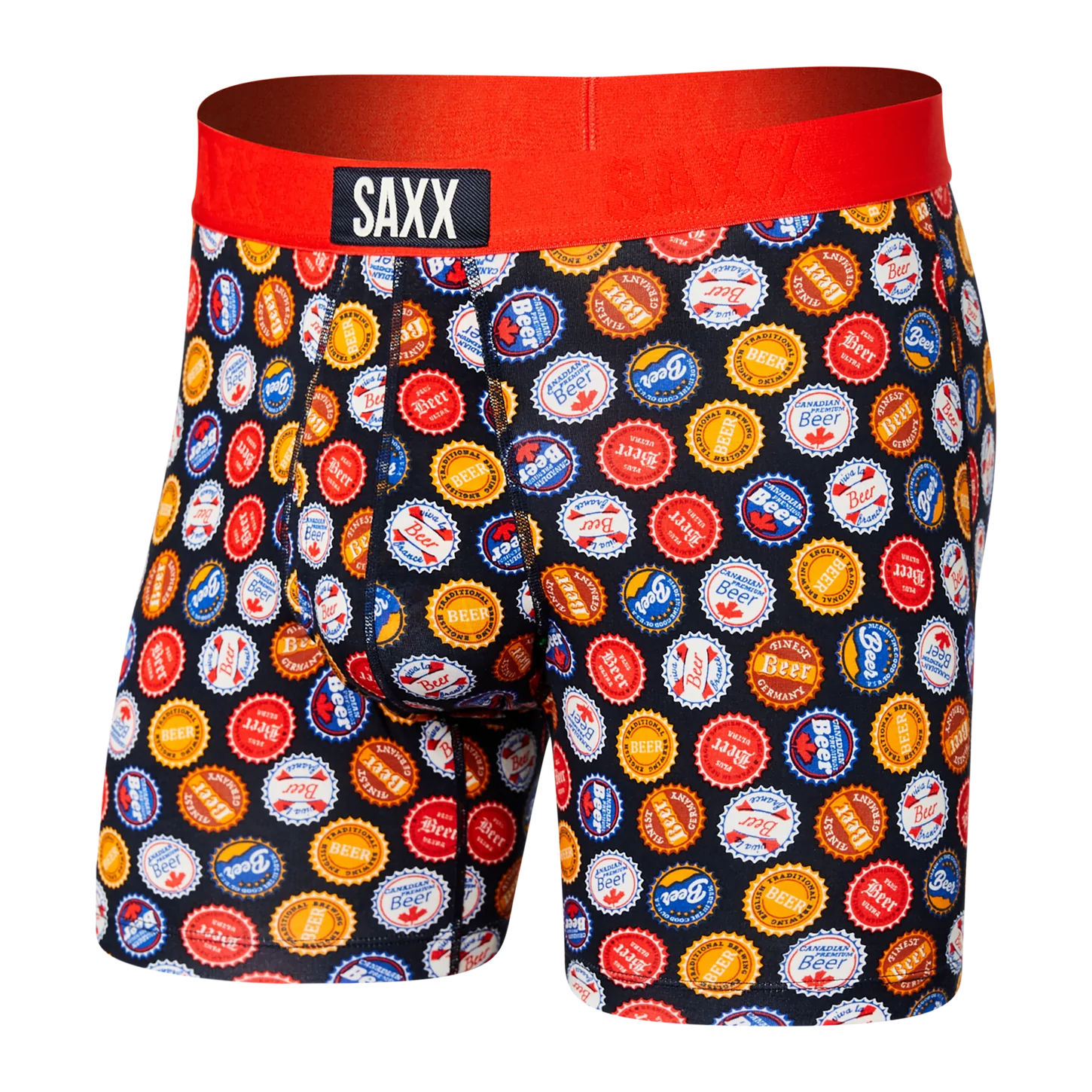 Ultra  Super Soft  Boxer Brief / Beers Of The World- Multi BOM